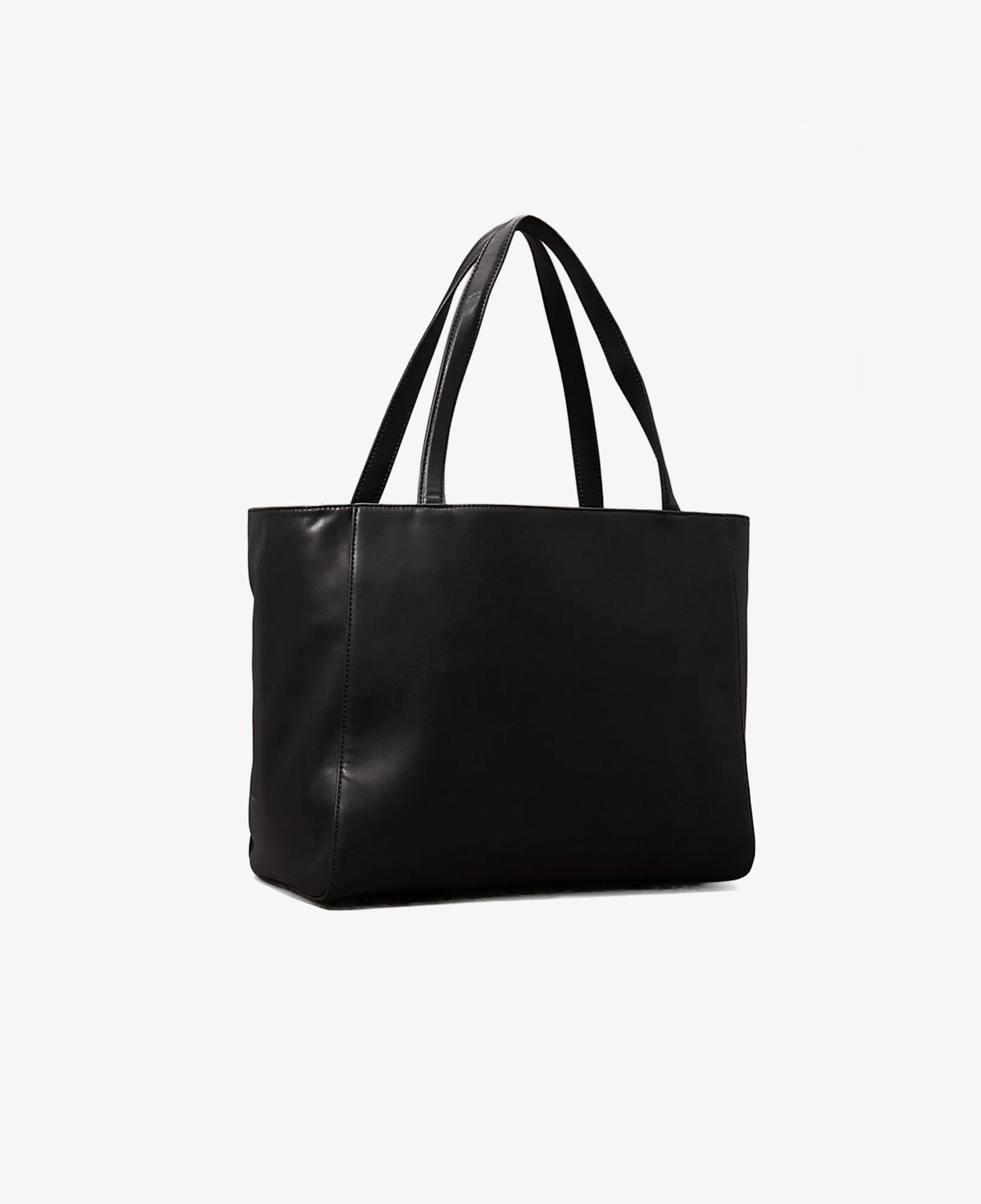 Calvin Klein Lock Medium Shopper Kadın Siyah Çanta