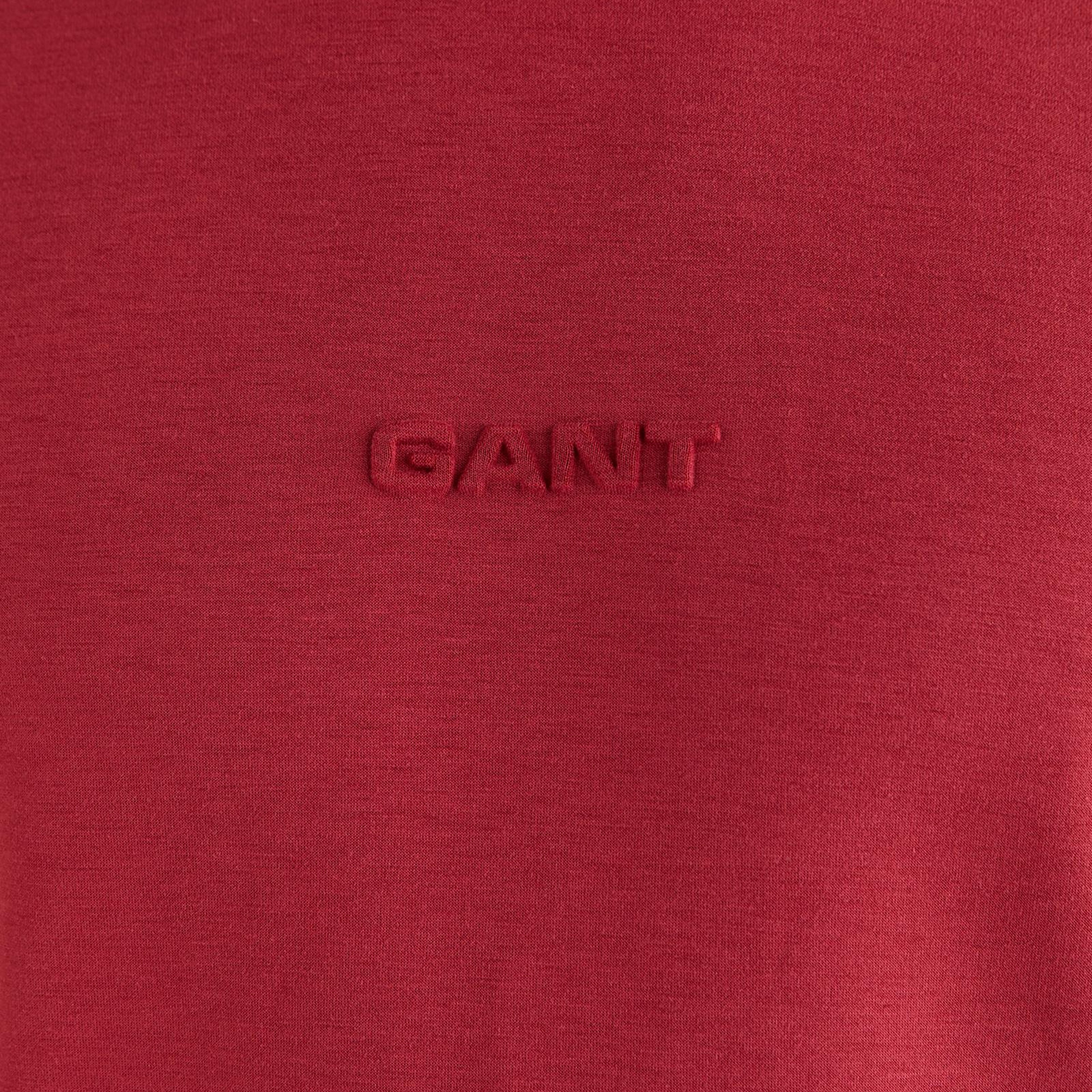 GANT Erkek Kırmızı Kısa Kollu T-Shirt
