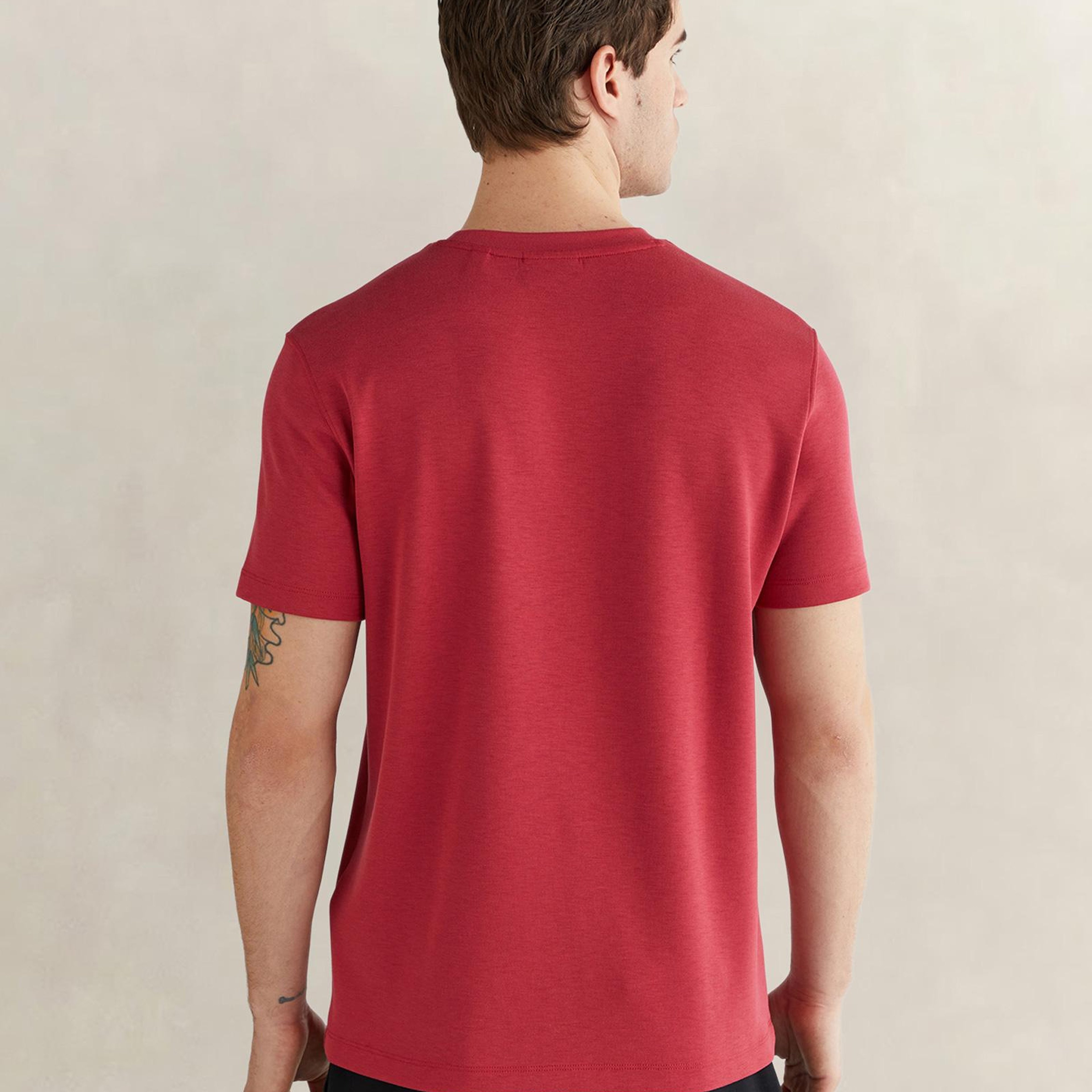 GANT Erkek Kırmızı Kısa Kollu T-Shirt