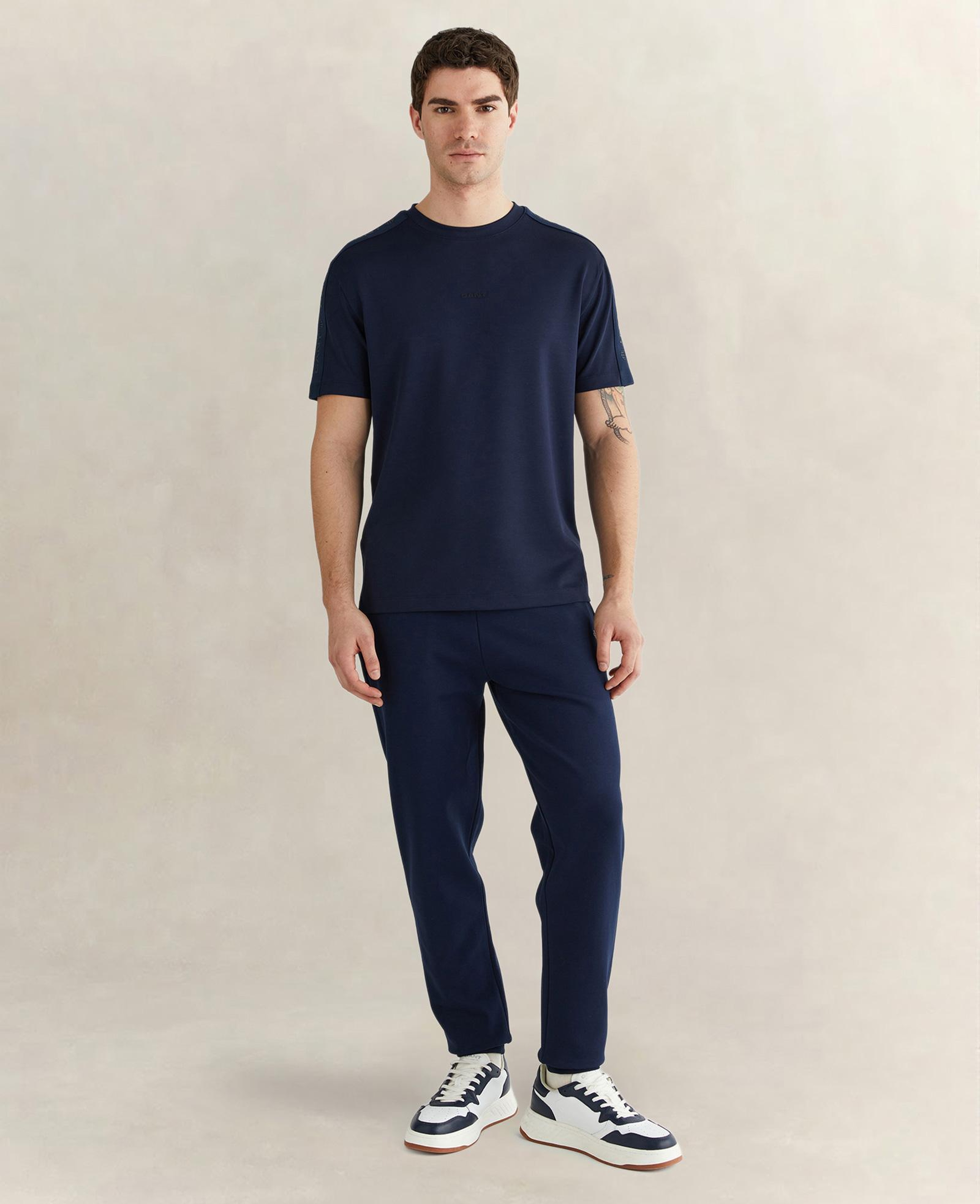 GANT Erkek Lacivert Kısa Kollu T-Shirt