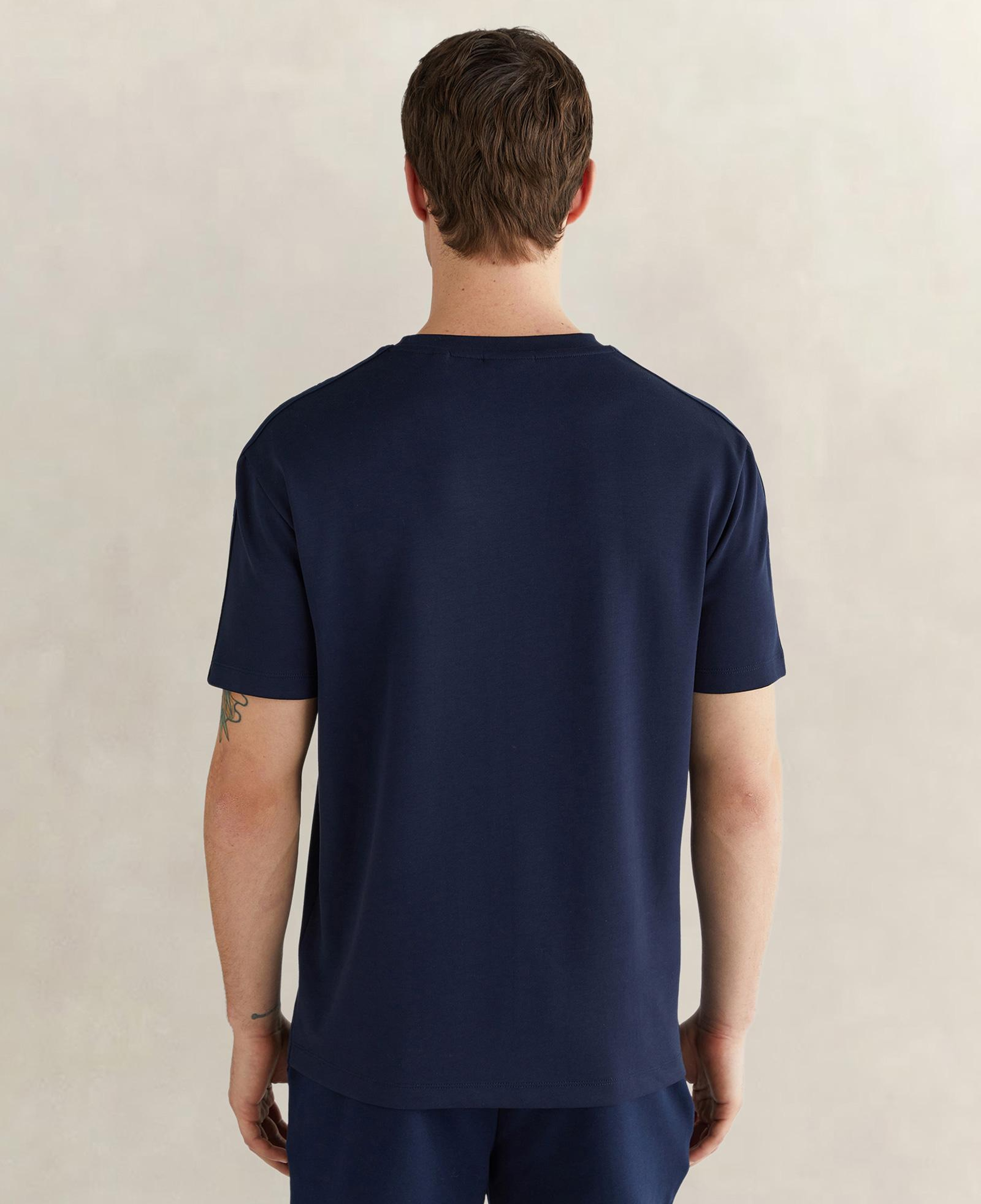 GANT Erkek Lacivert Kısa Kollu T-Shirt