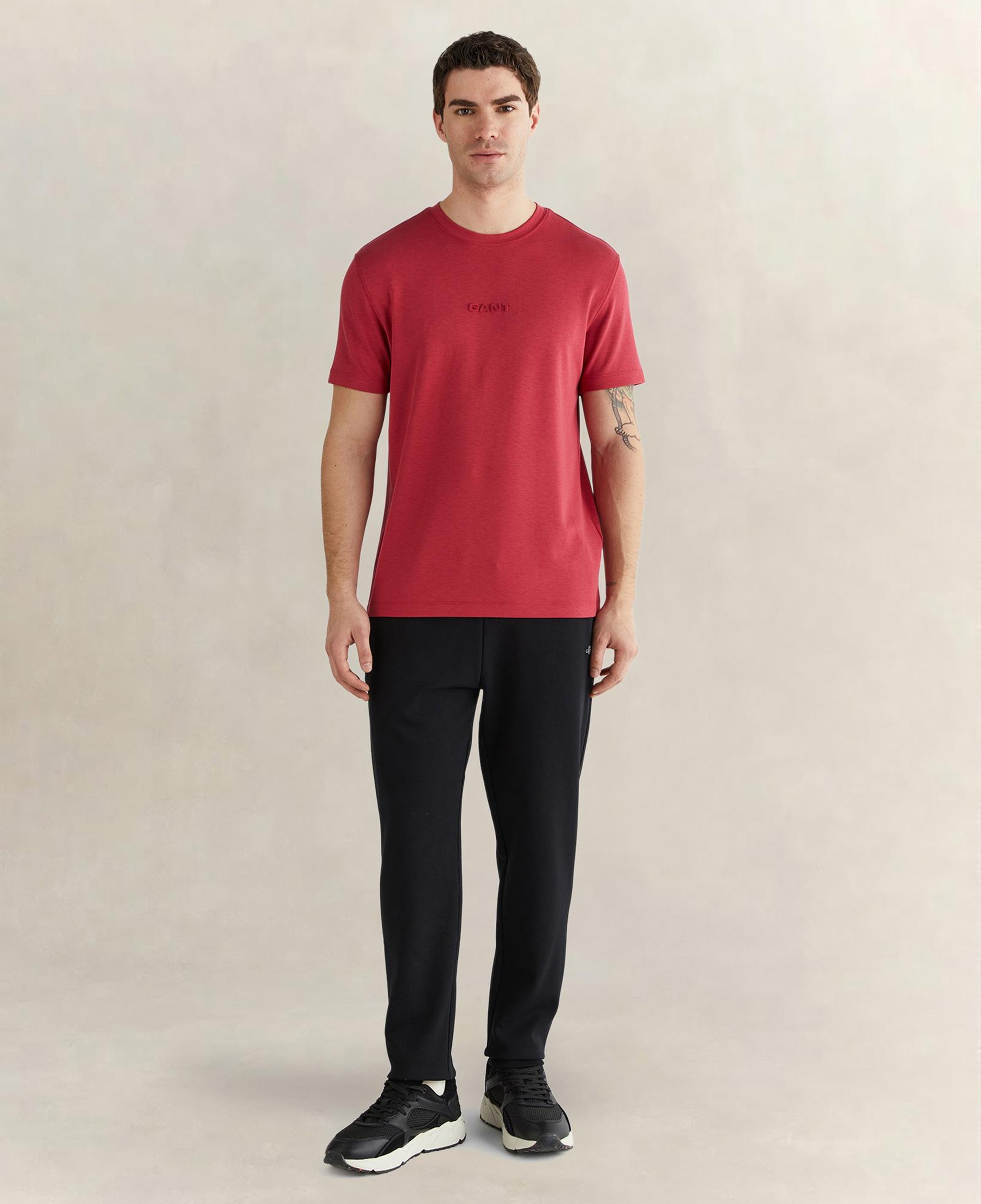 GANT Erkek Kırmızı Kısa Kollu T-Shirt