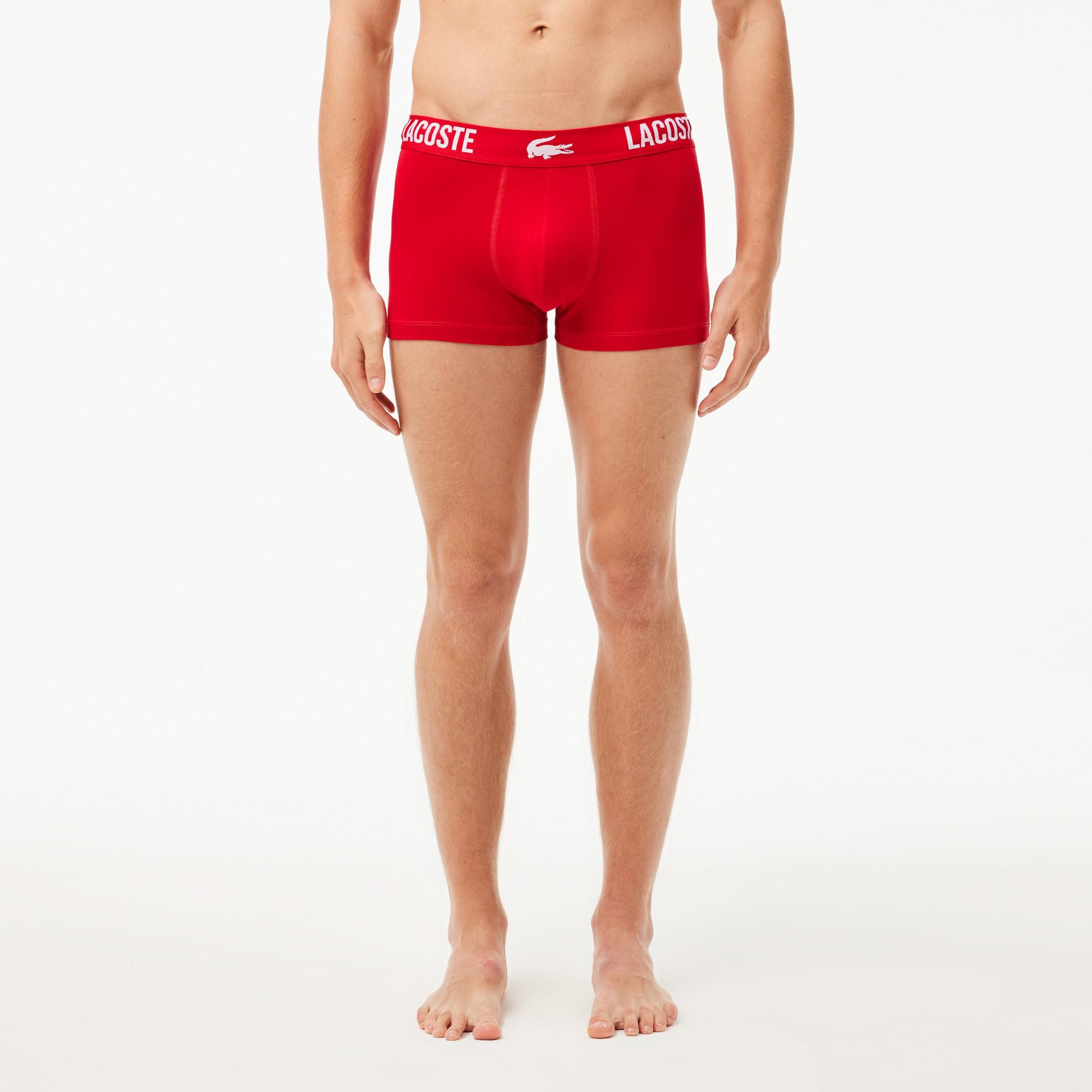 Erkek 3'lü Renkli Boxer