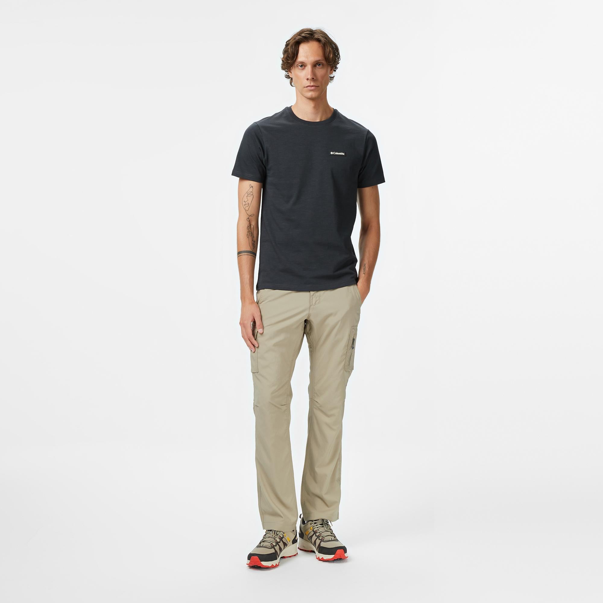 Columbia Csc Gem Label Erkek Gri T-Shirt