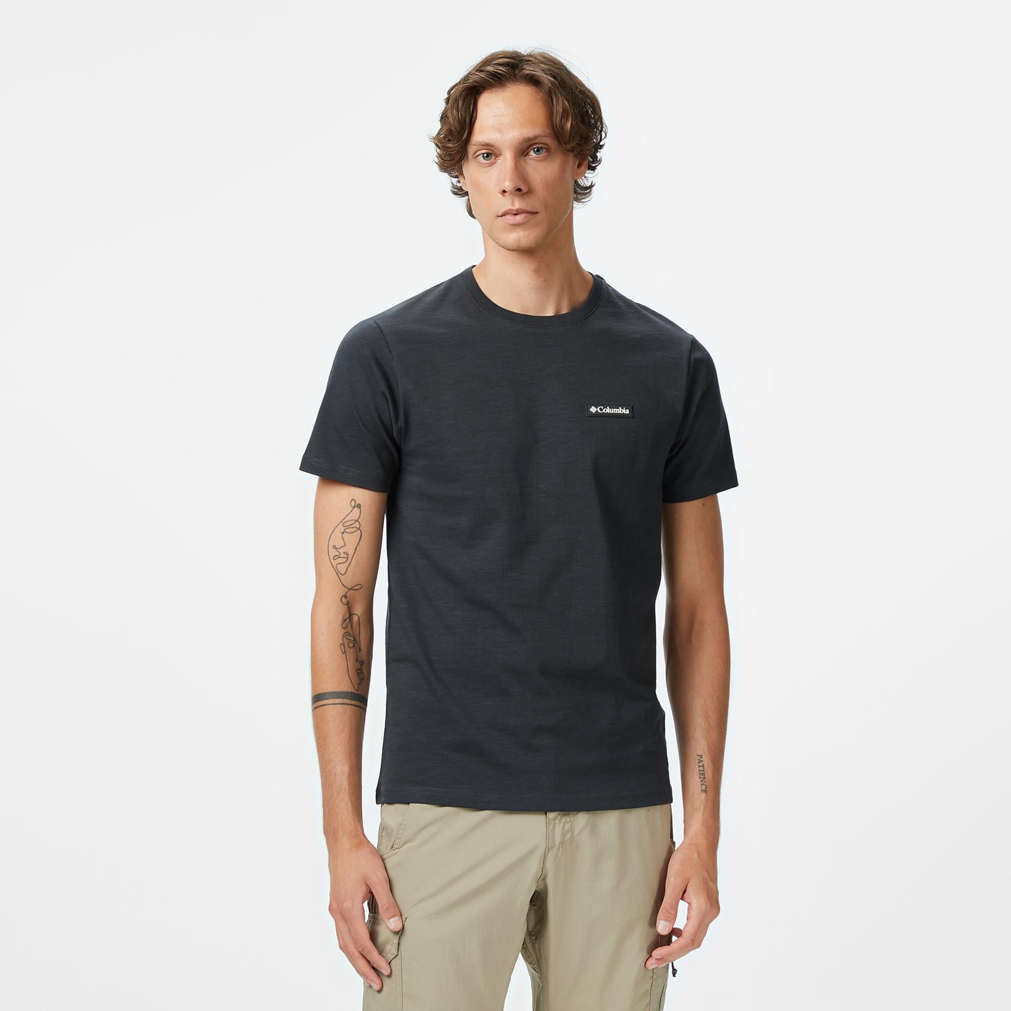 Columbia Csc Gem Label Erkek Gri T-Shirt