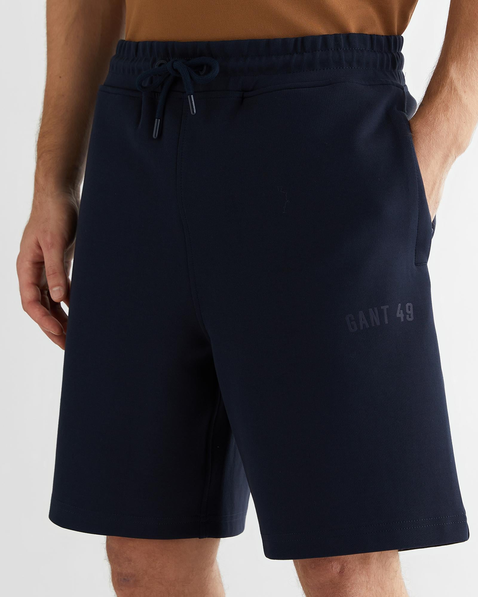 GANT Erkek Lacivert Regular Fit Logolu Şort