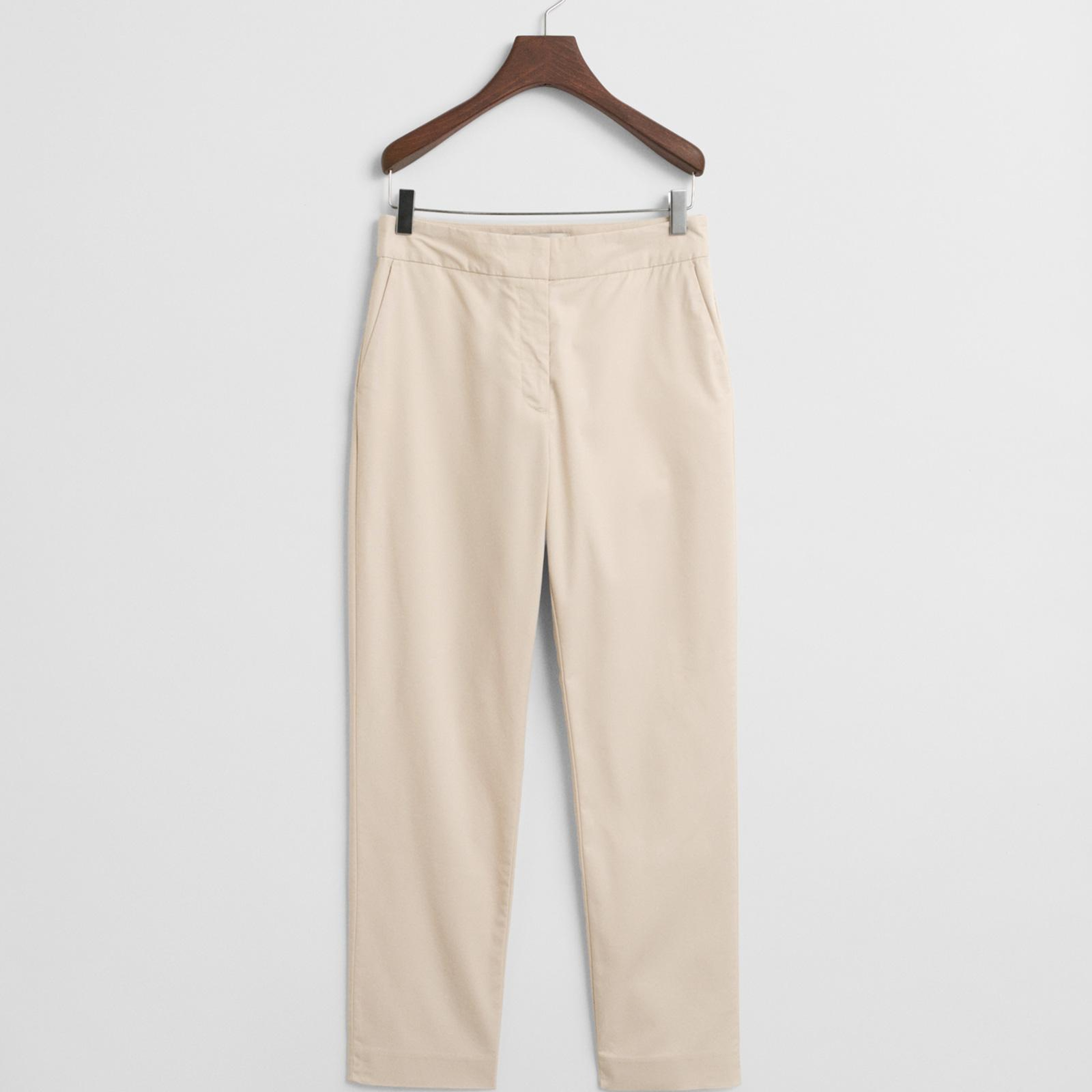 GANT Kadın Bej Slim Fit Pantolon
