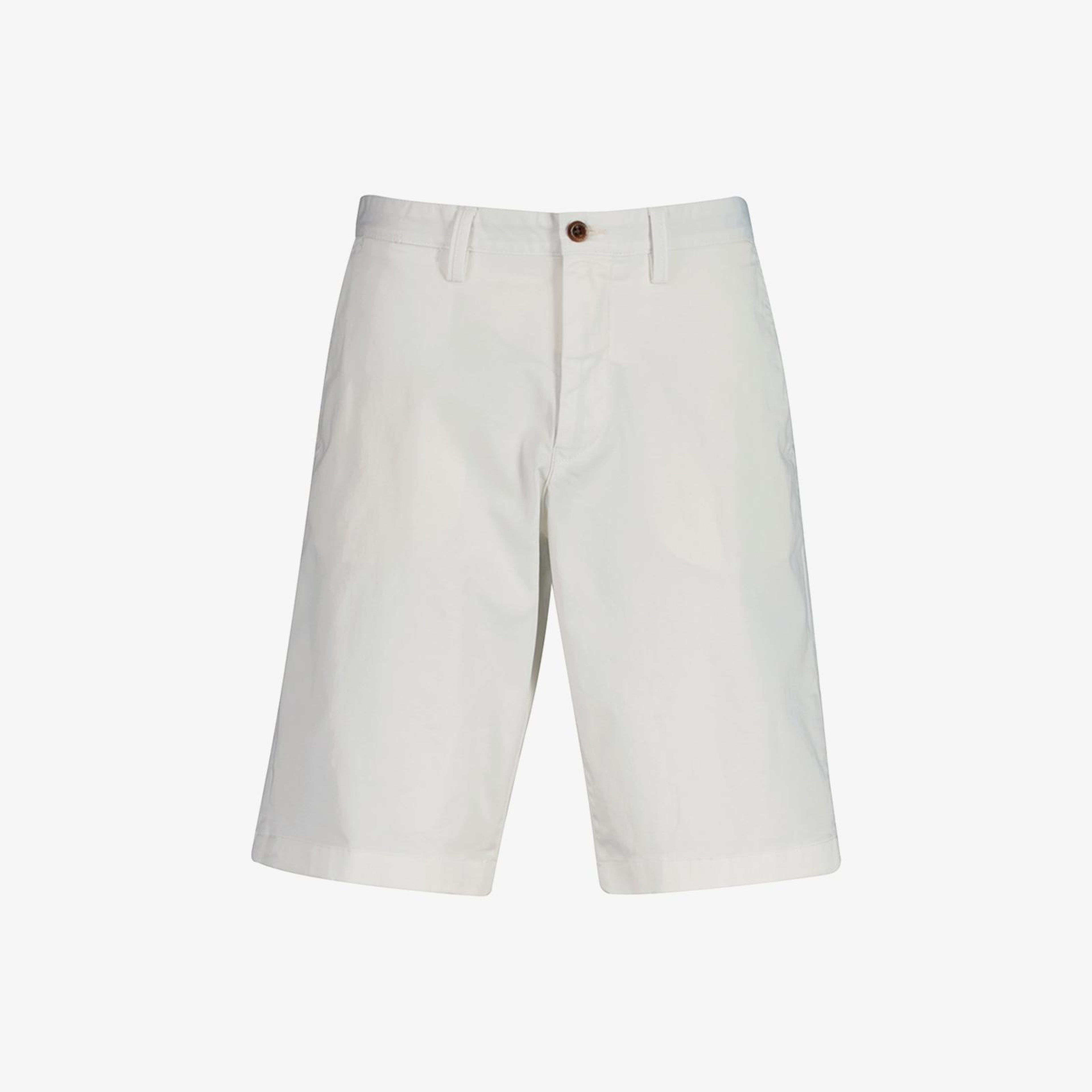 GANT Erkek Beyaz Relaxed Fit Chino Şort