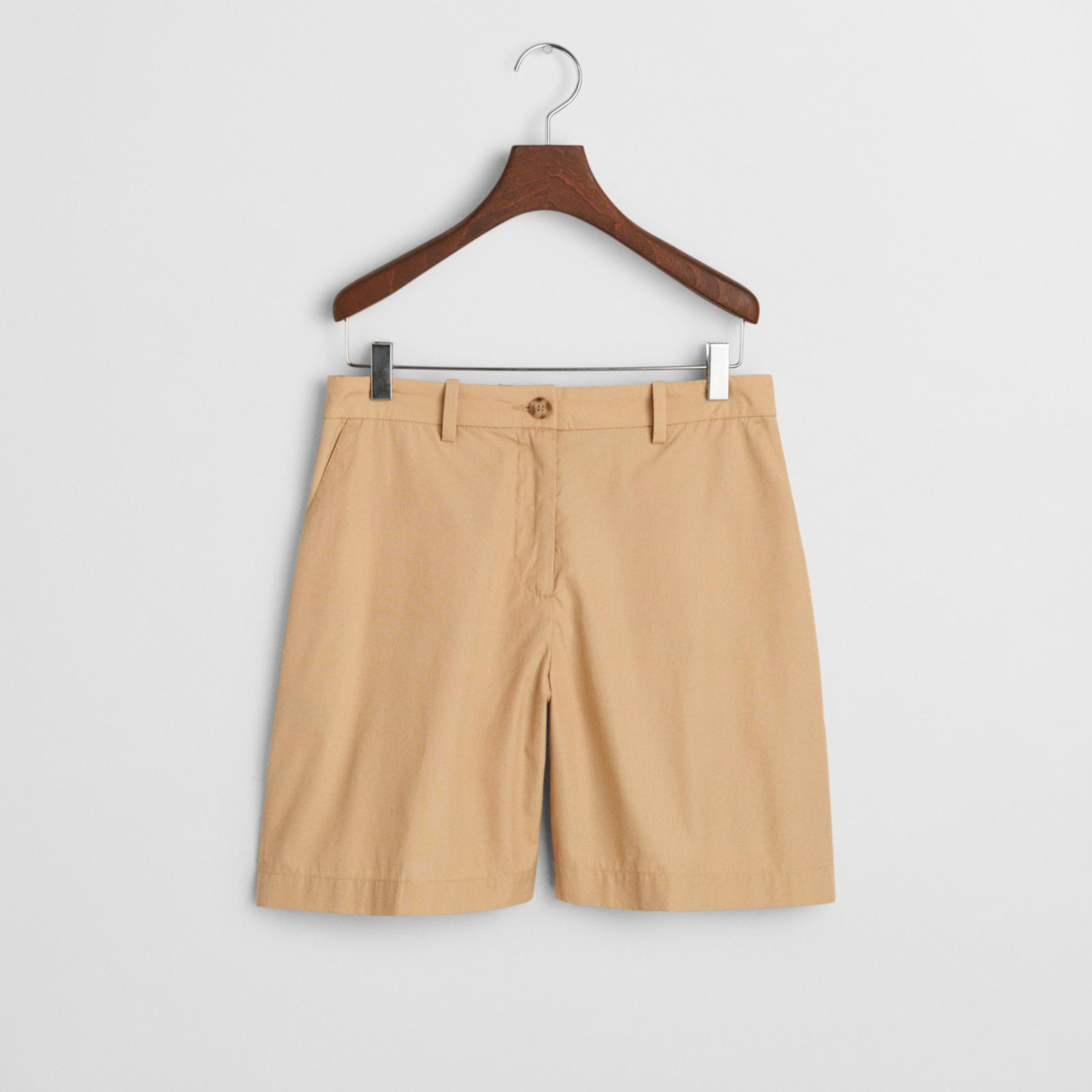 GANT Kadın Bej Relaxed Fit Şort