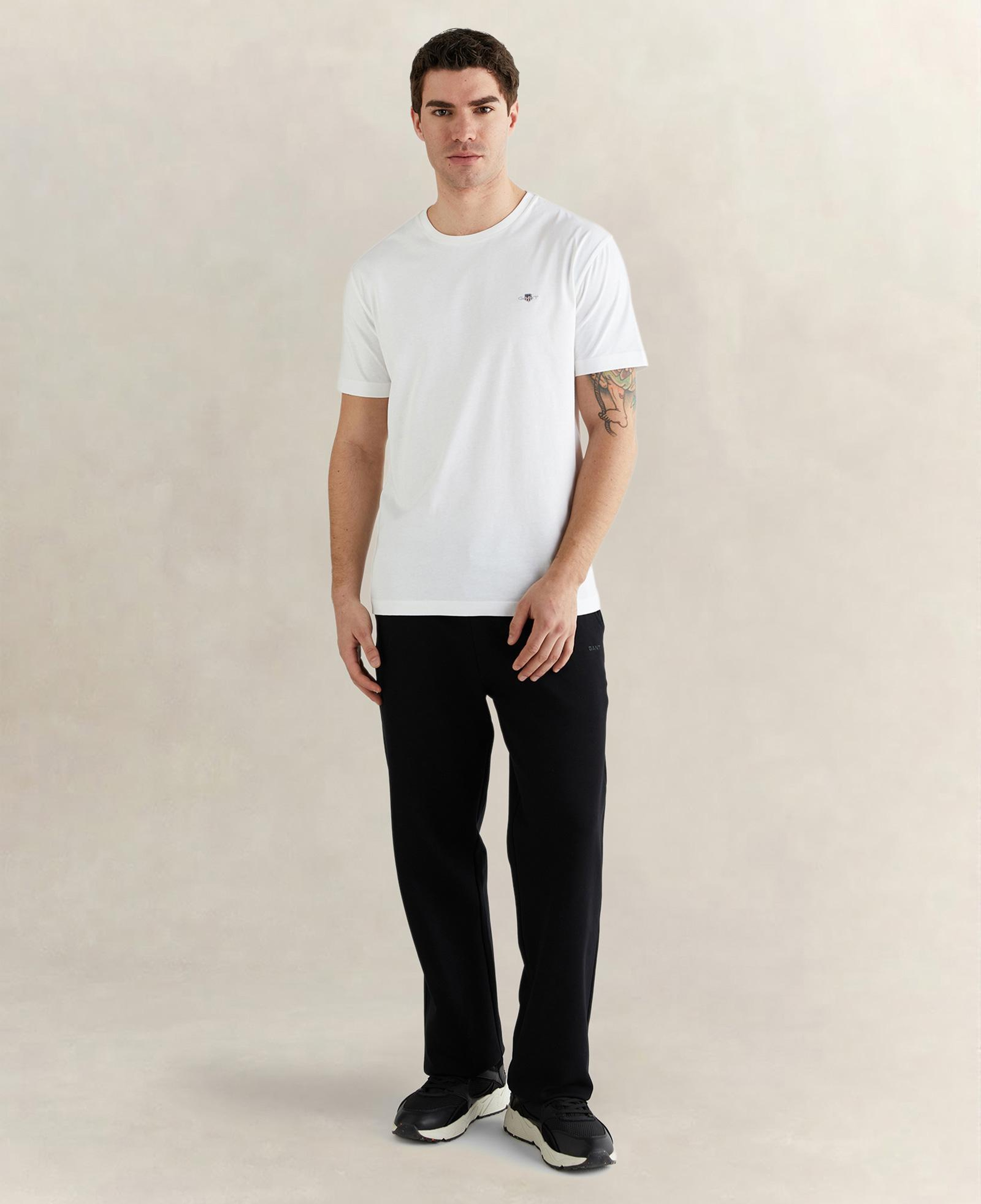 GANT Erkek Siyah Regular Fit Eşofman Altı