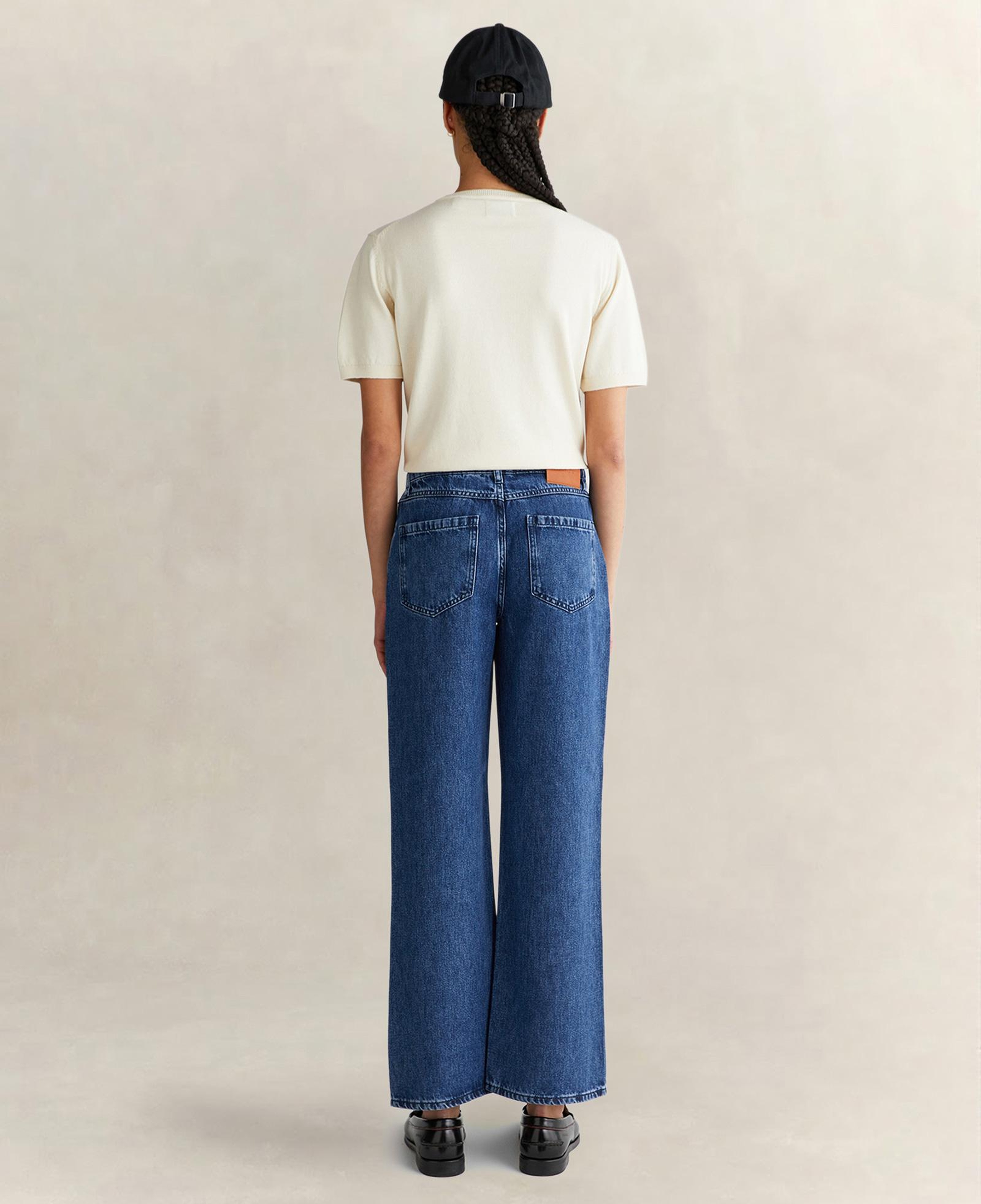 GANT Kadın Mavi Straight Fit Jean