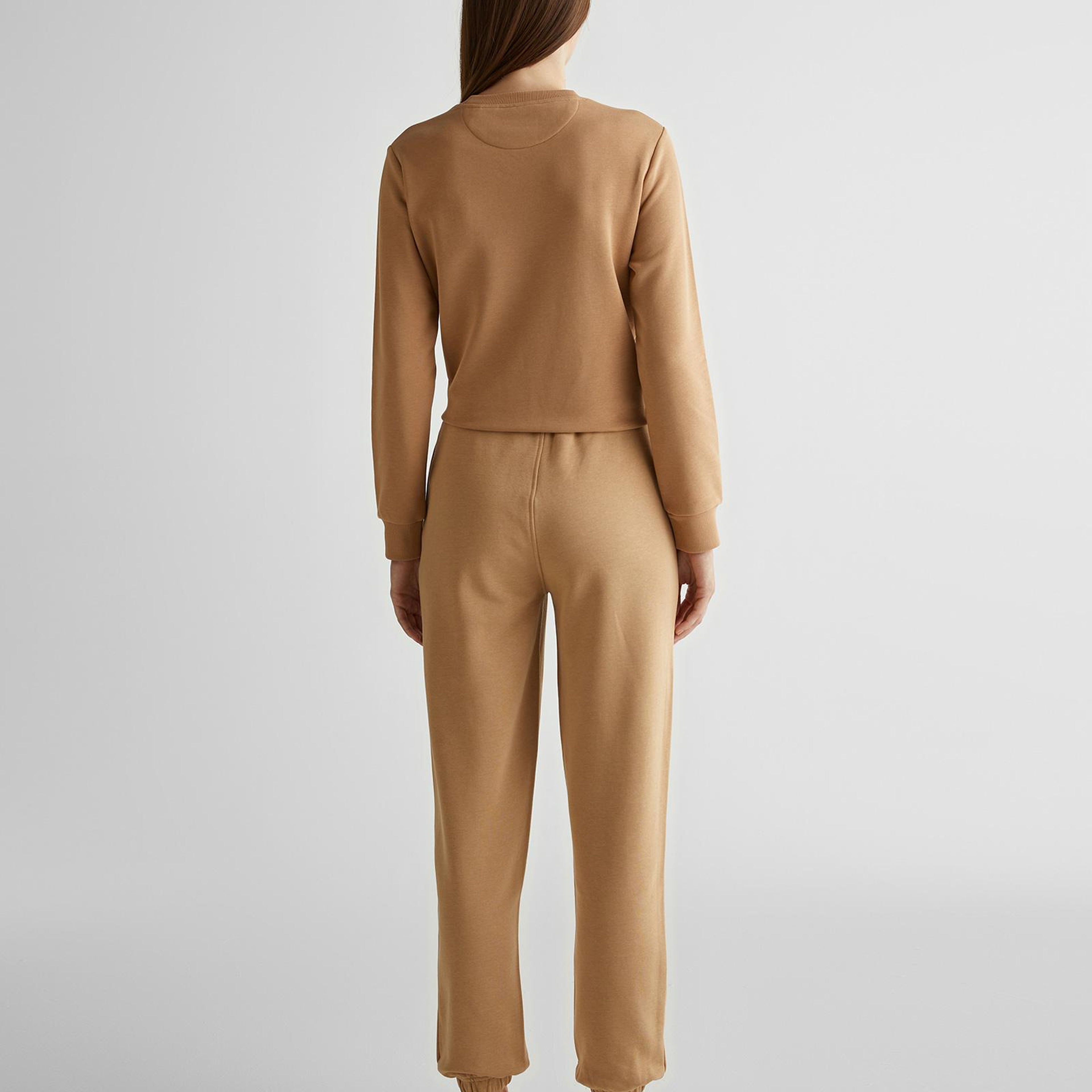 GANT Kadın Bej Relaxed Fit Eşofman Altı