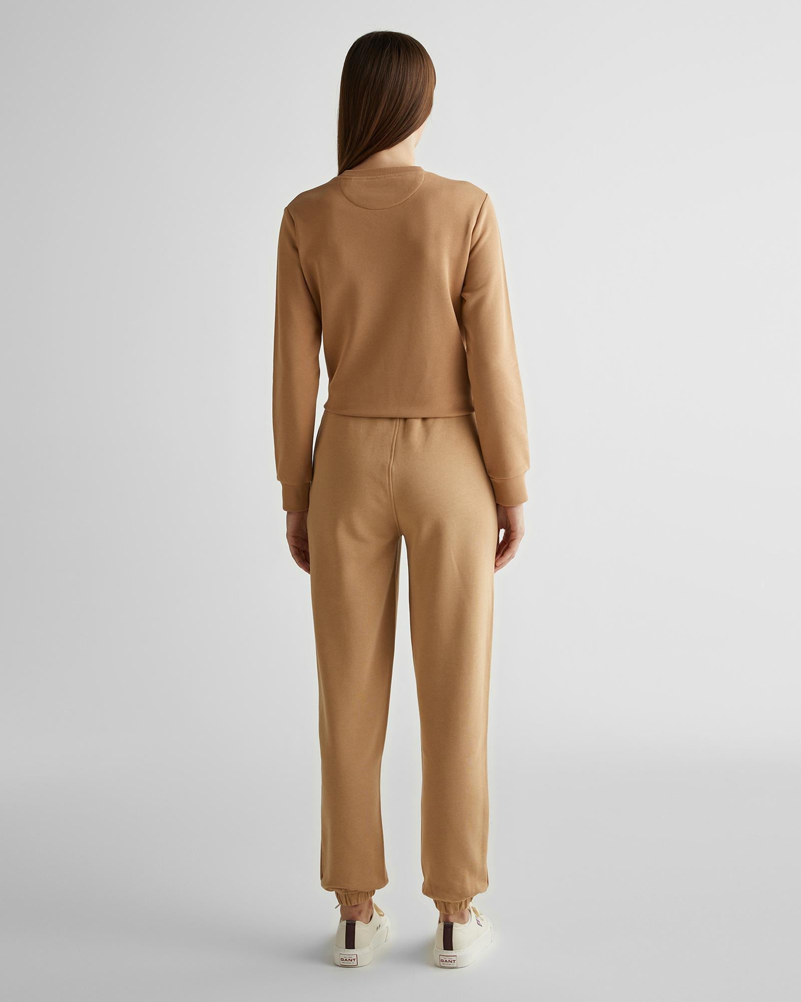 GANT Kadın Bej Relaxed Fit Eşofman Altı
