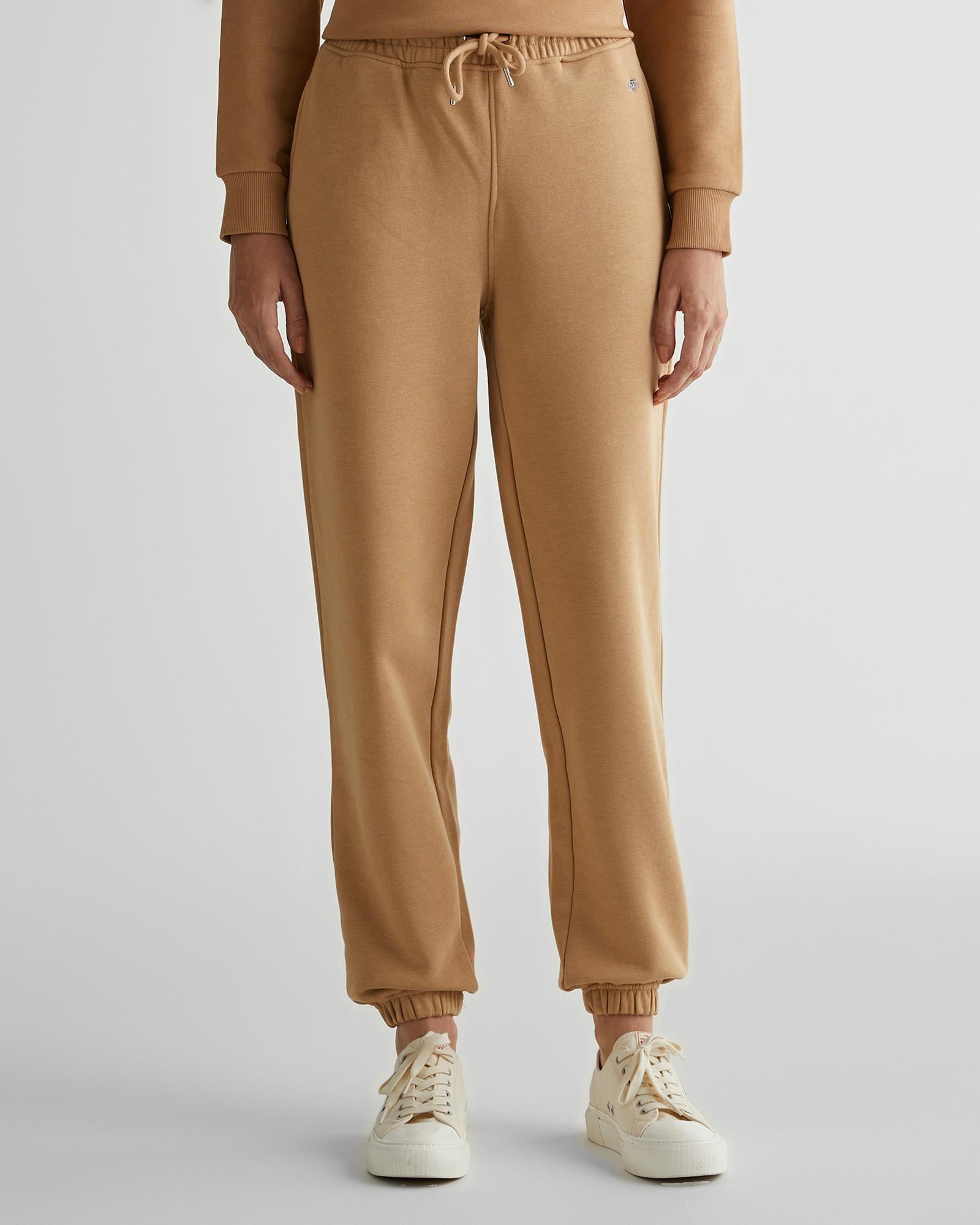 GANT Kadın Bej Relaxed Fit Eşofman Altı