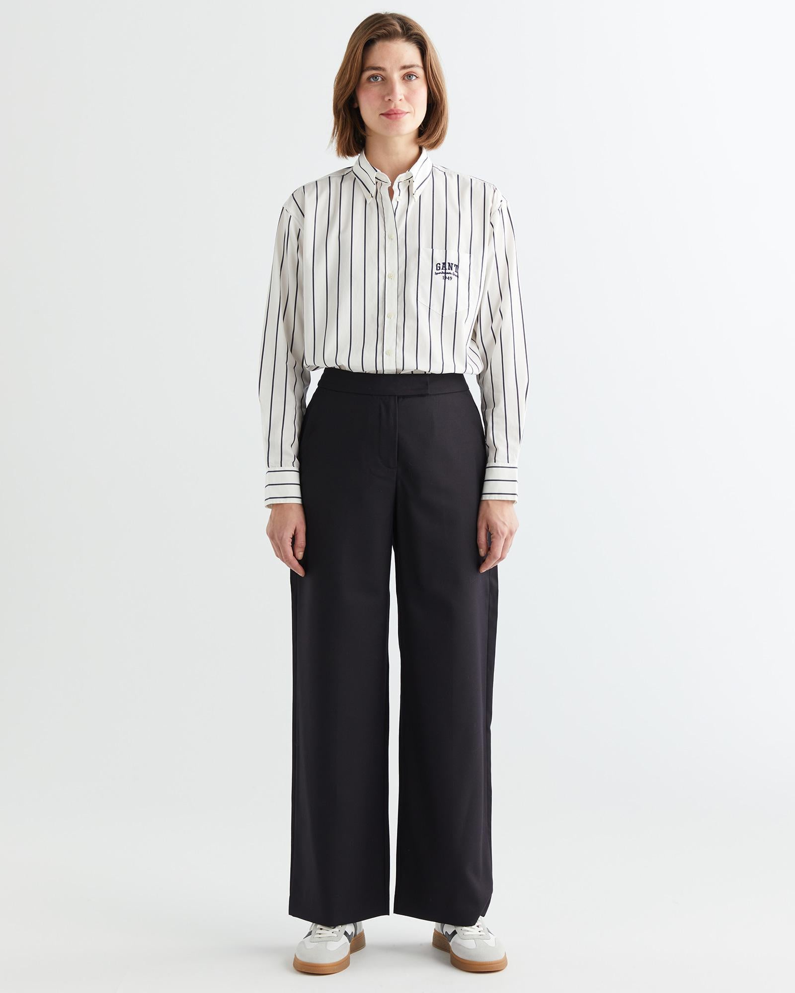 GANT Kadın Siyah Slim Fit Pantolon
