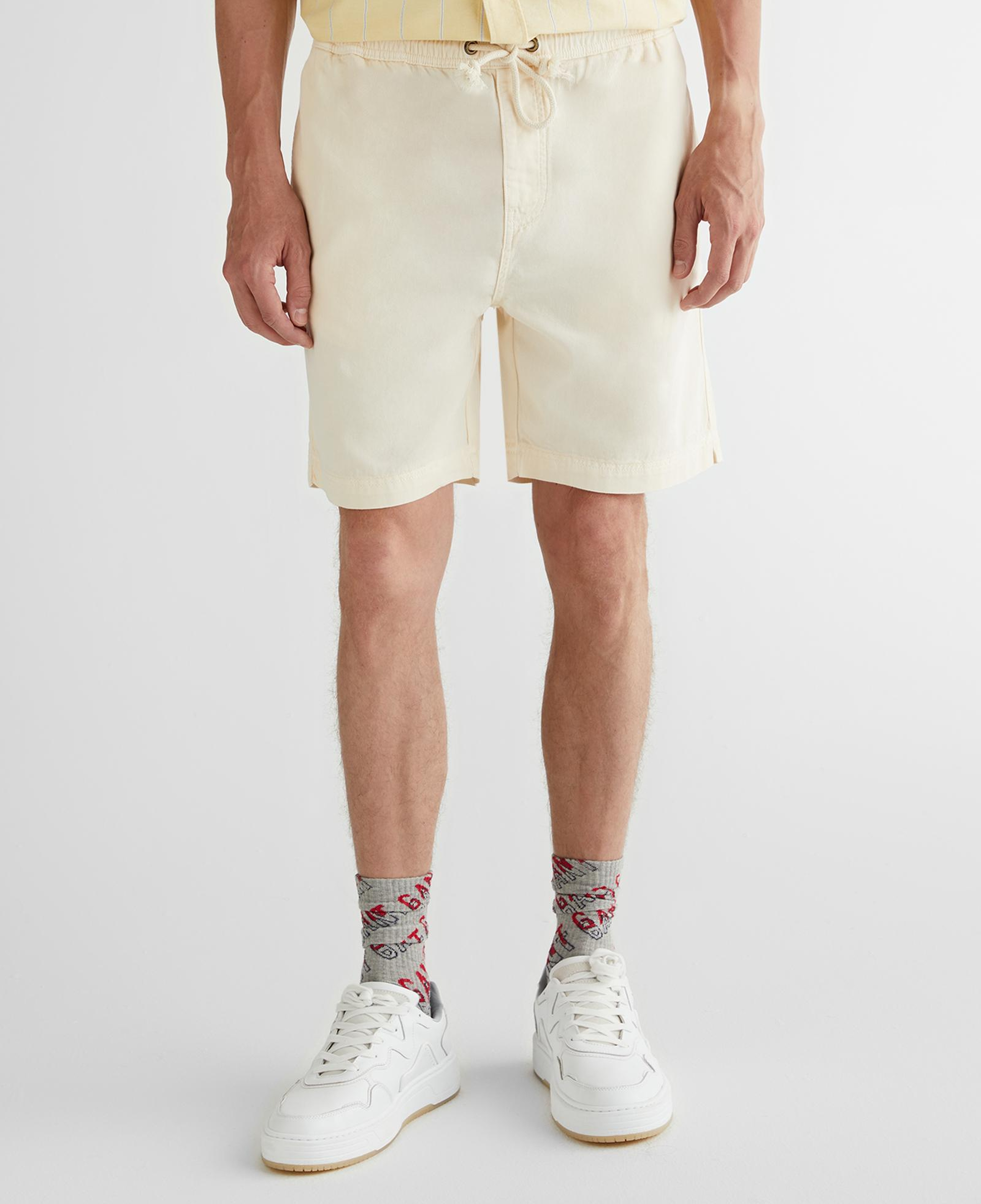 GANT Erkek Krem Regular Fit Şort
