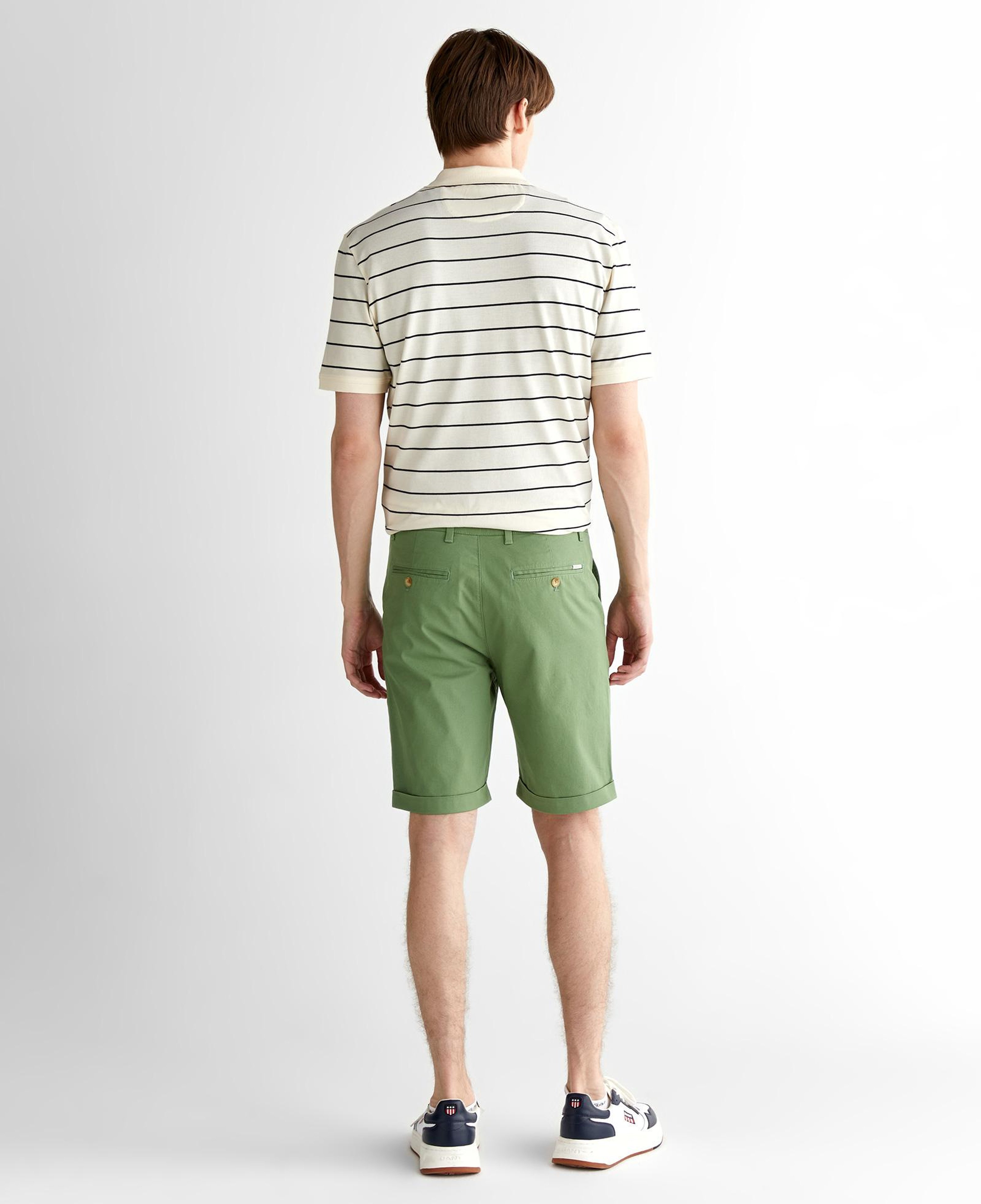 GANT Erkek Yeşil Slim Fit Şort
