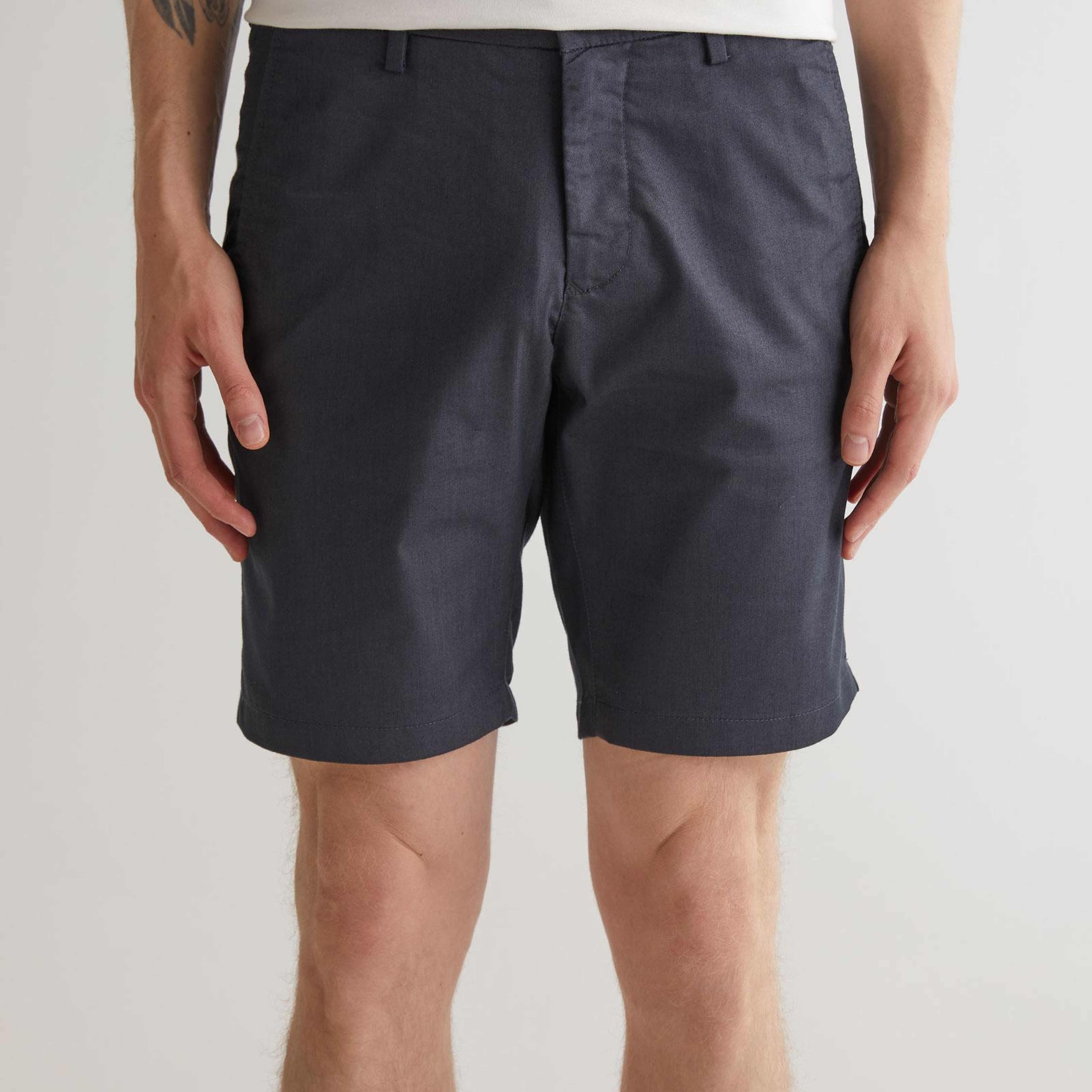GANT Erkek Gri Slim Fit Şort