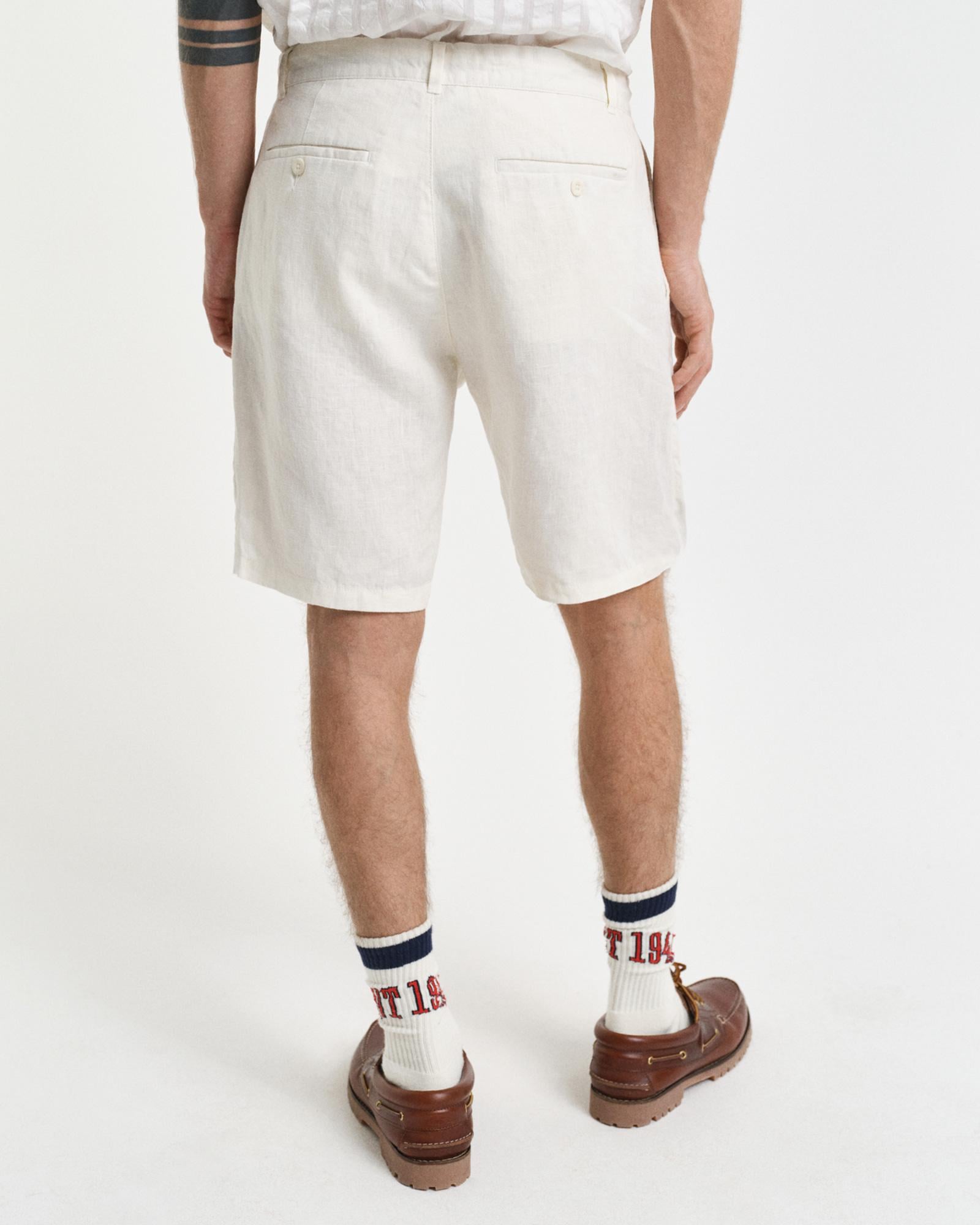 GANT Erkek Krem Relaxed Fit Şort