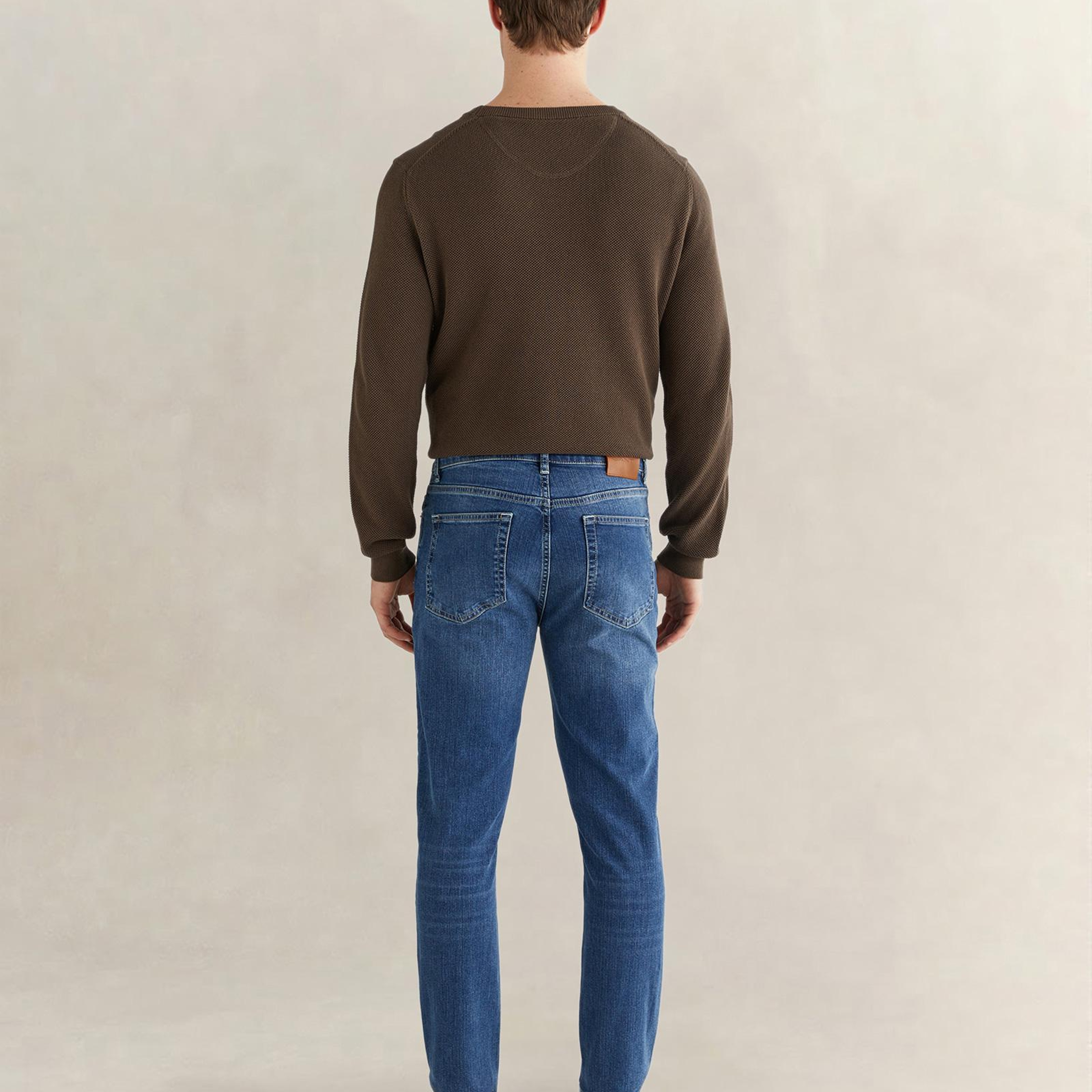 GANT Erkek Mavi Extra Slim Fit Jean