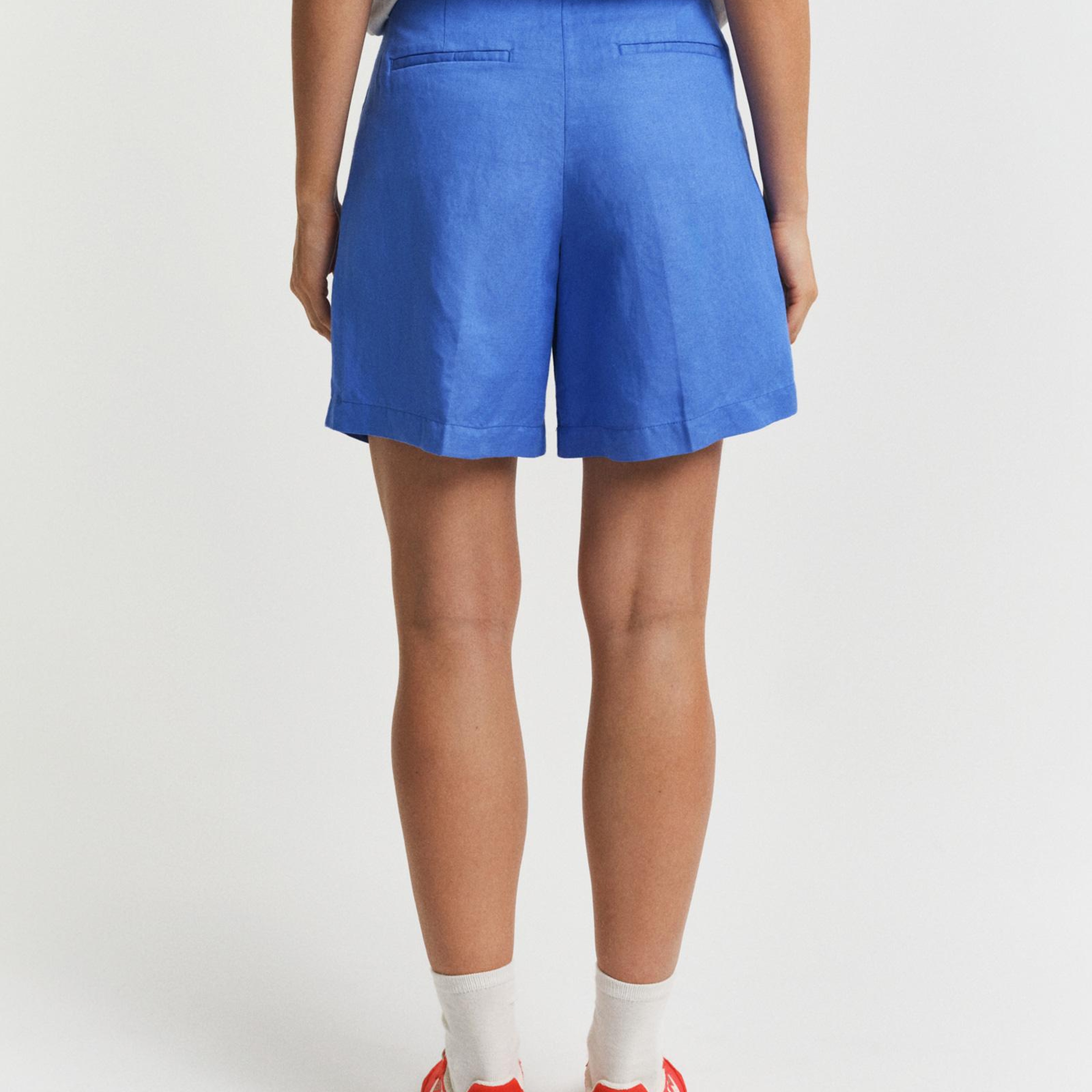 GANT Kadın Mavi Relaxed Fit Şort