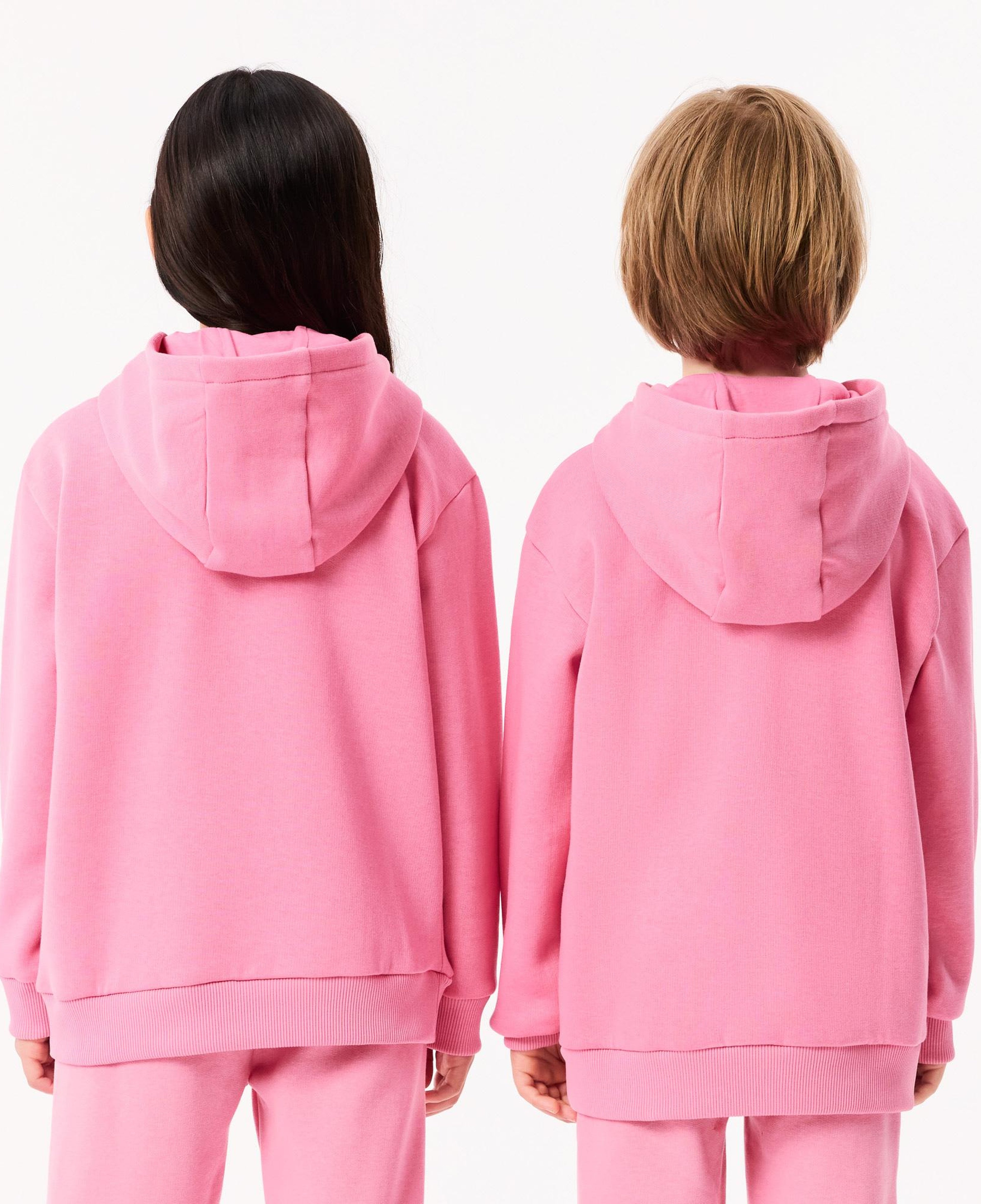 Çocuk Kapüşonlu Pembe Sweatshirt