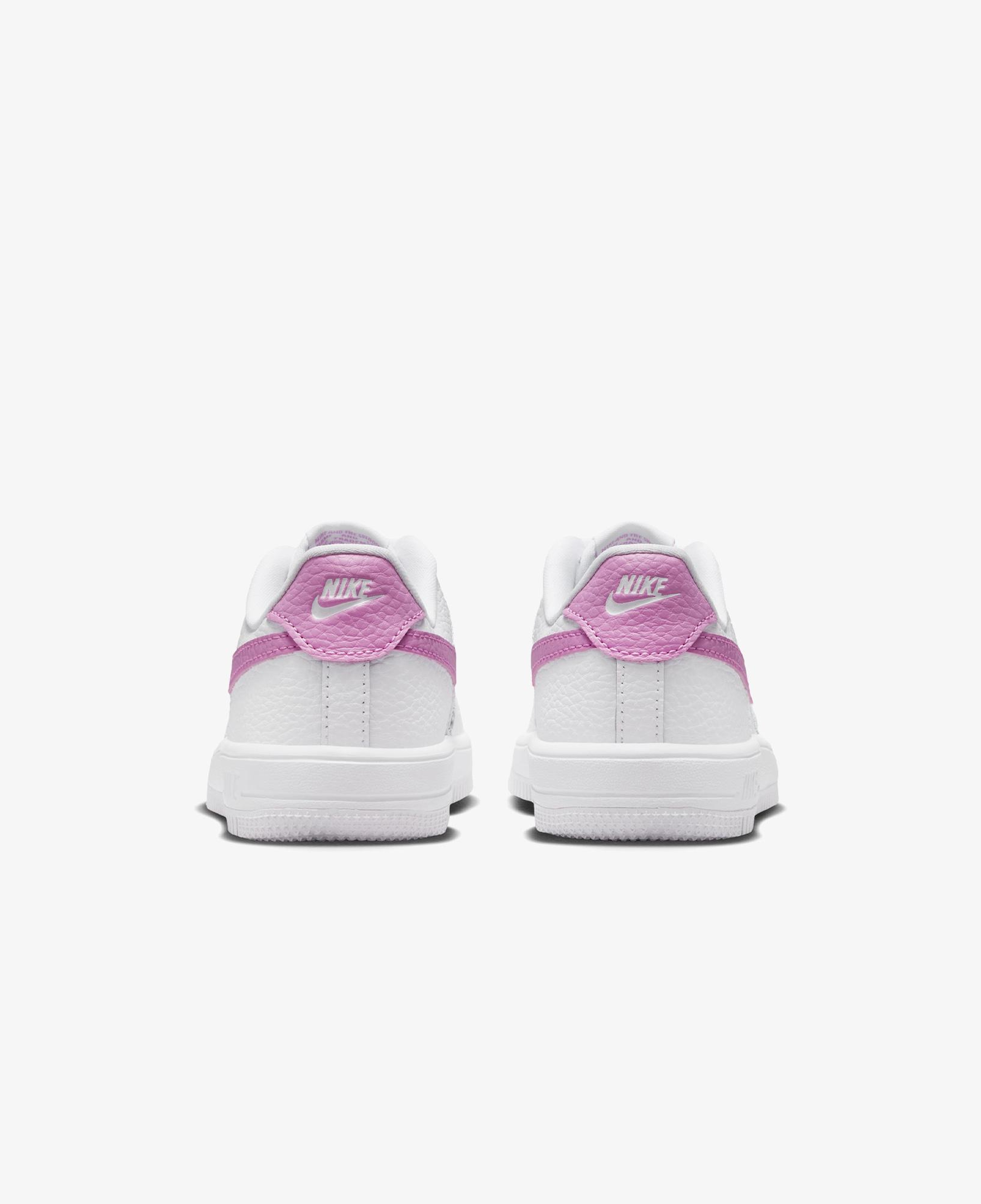 Nike Force 1 Low Lace Çocuk Beyaz/Pembe Spor Ayakkabı