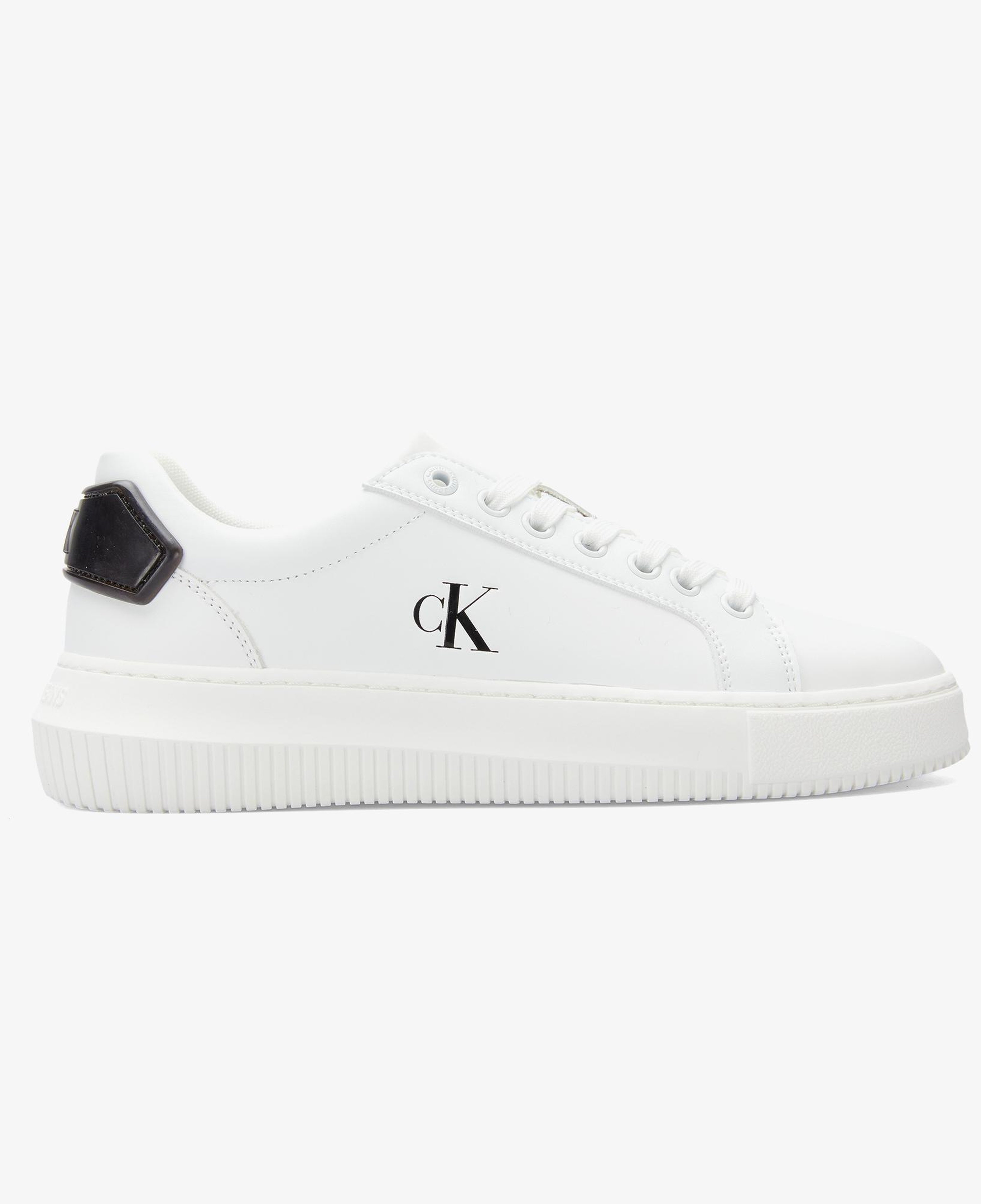 Calvin Klein Chunky Cupsole Patch Kadın Beyaz Sneaker