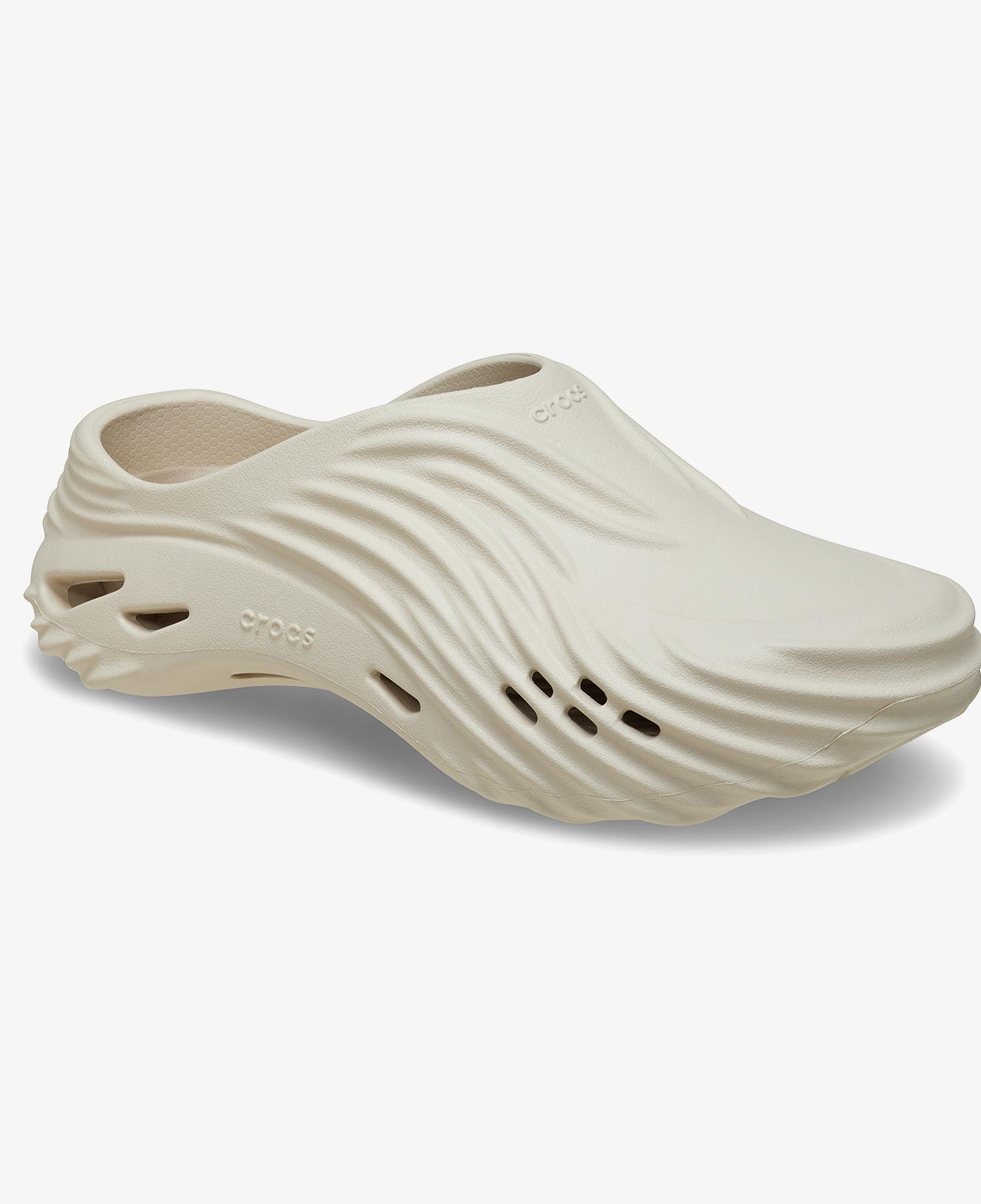 Crocs Echo Wave Unisex Bej Terlik