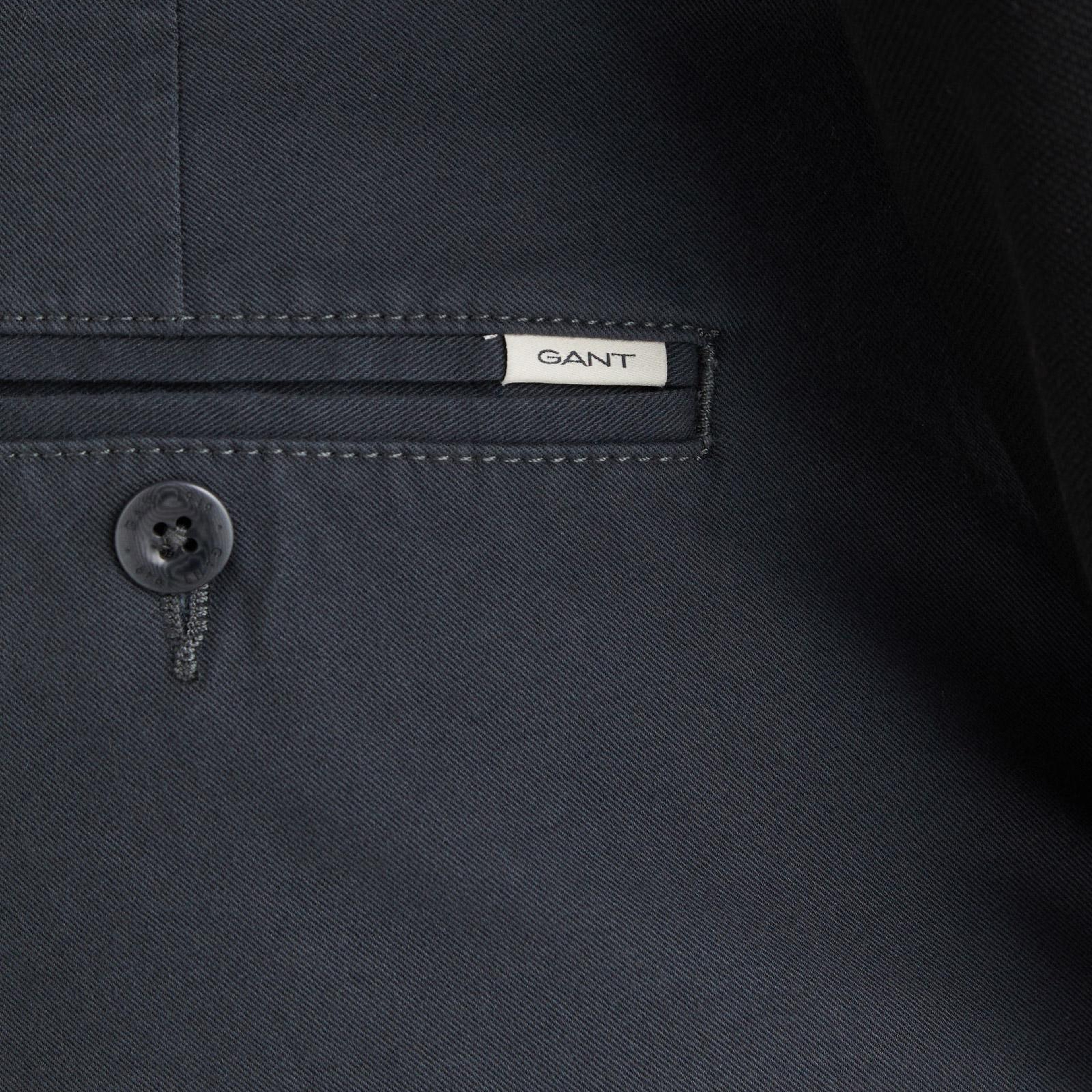 GANT Erkek Gri Slim Fit  Pantolon