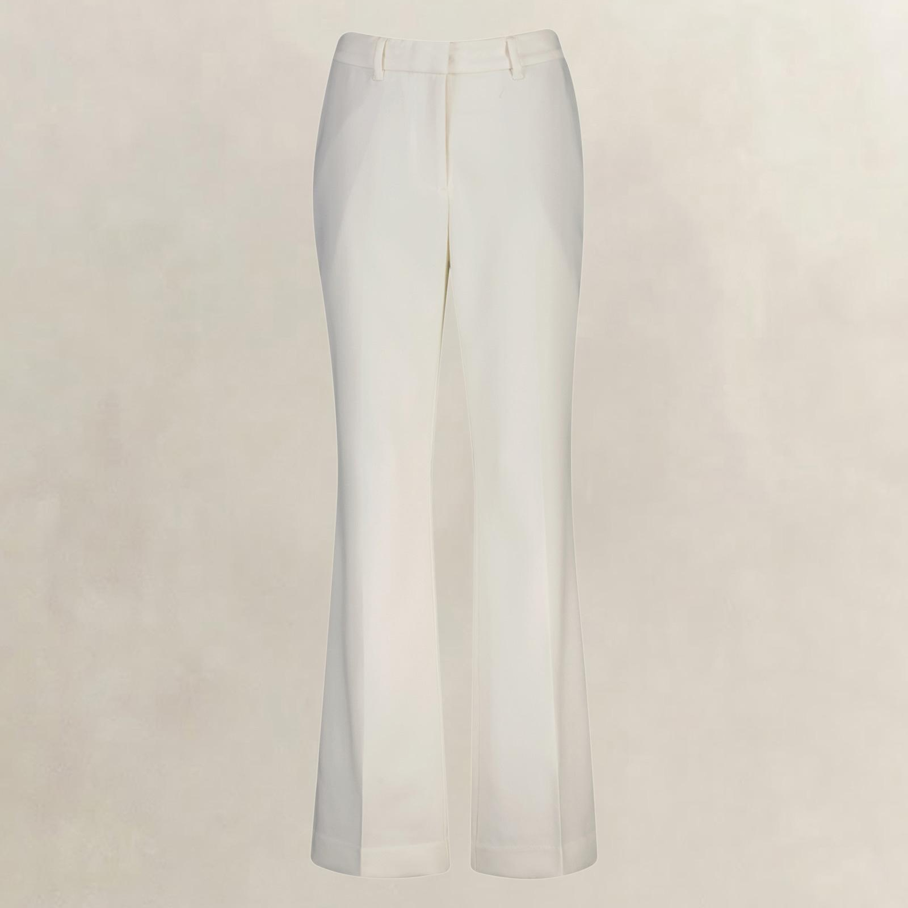 GANT Kadın Beyaz Slim Fit Pantolon