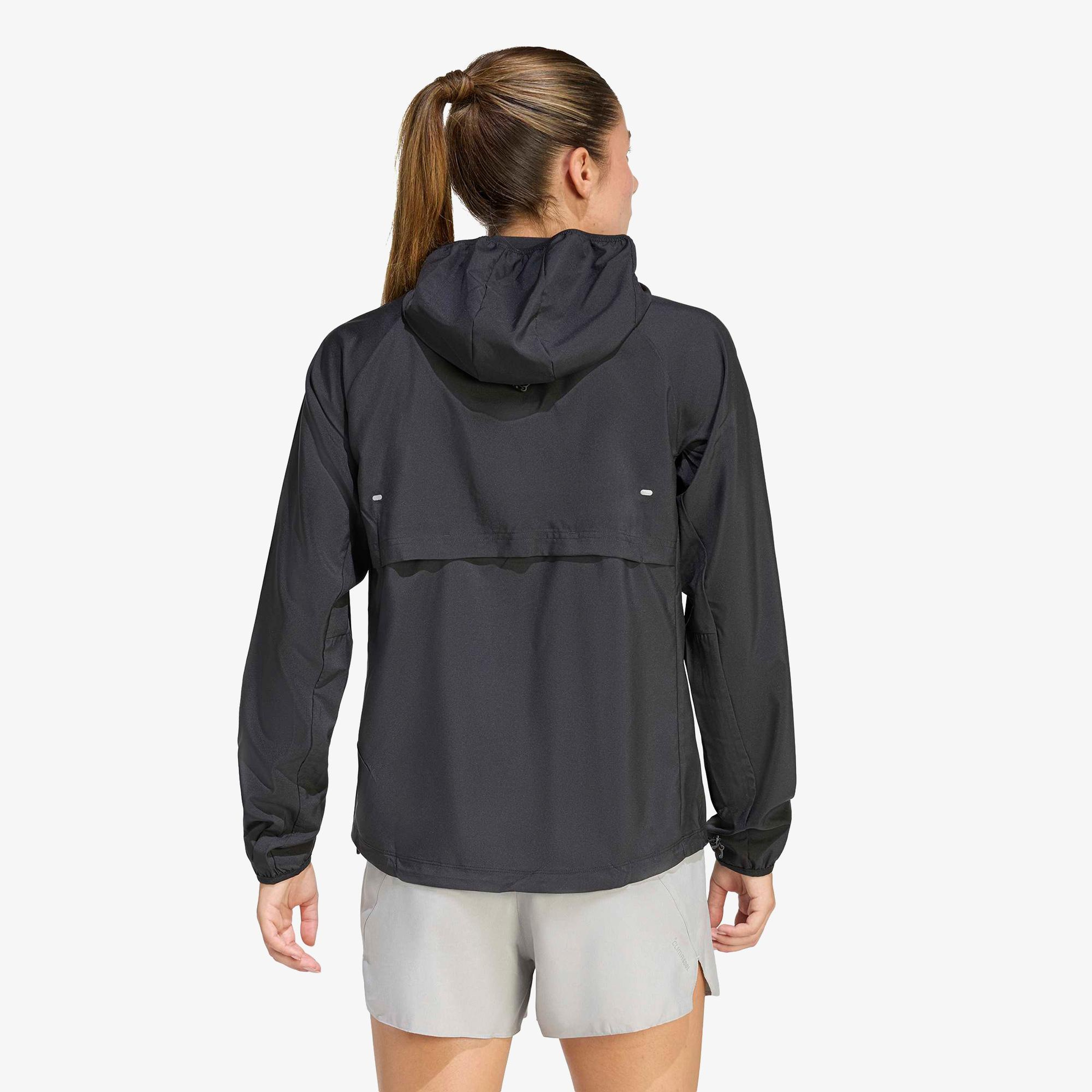 adidas Adi365 Running Essentials Kadın Siyah Koşu Ceketi