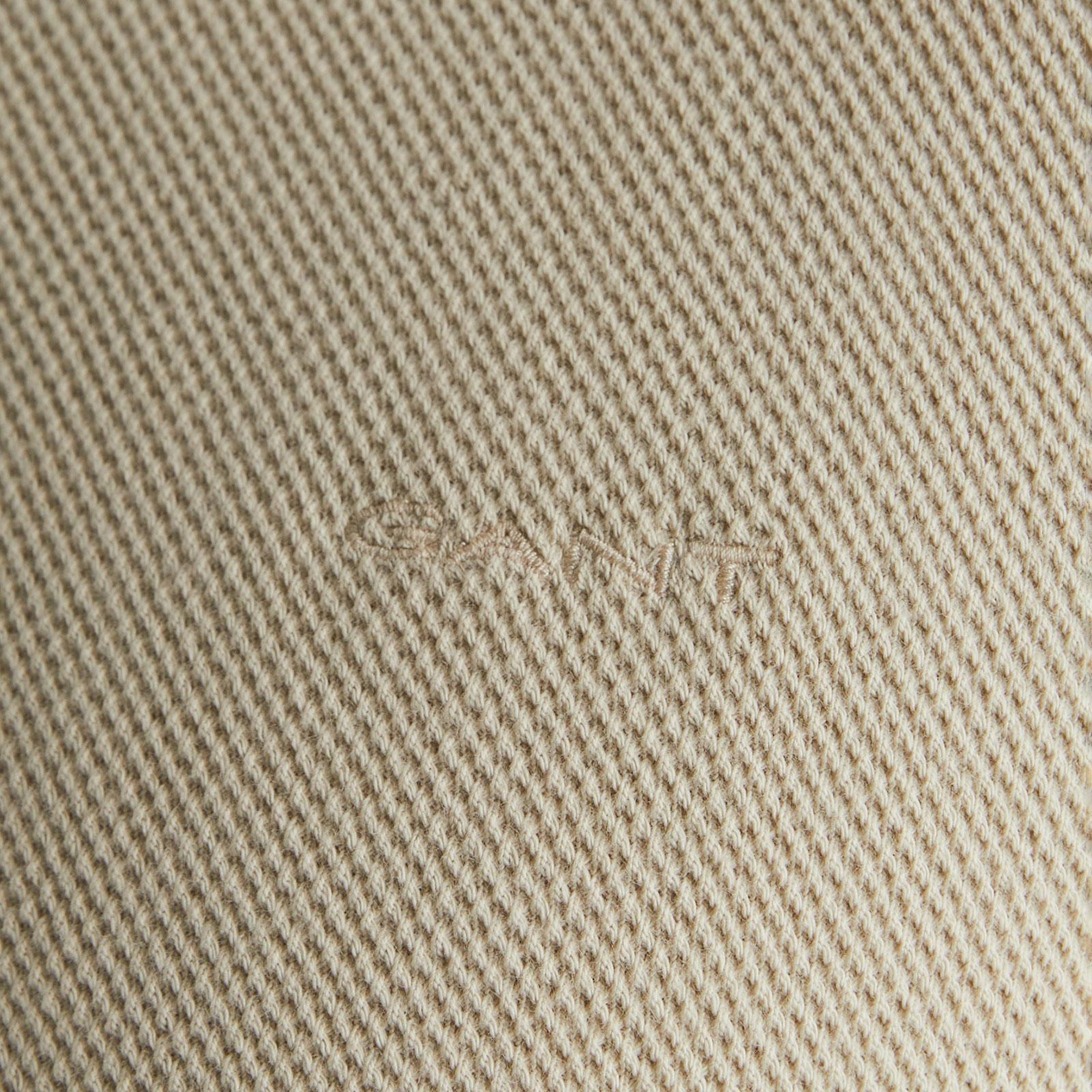 GANT Erkek Bej Regular Fit Yarım Fermuarlı Sweatshirt
