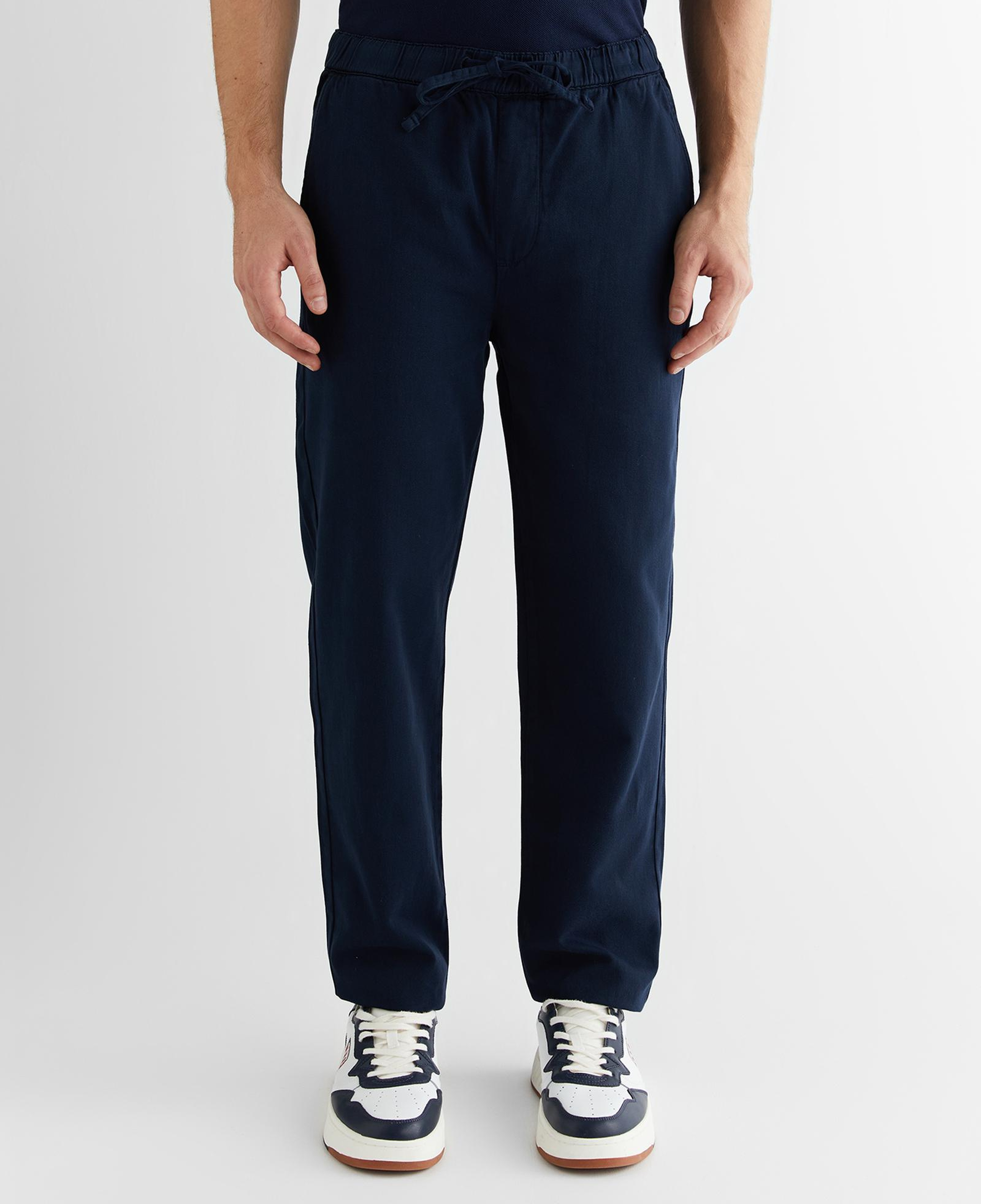 GANT Erkek Lacivert Standart Fit Pantolon
