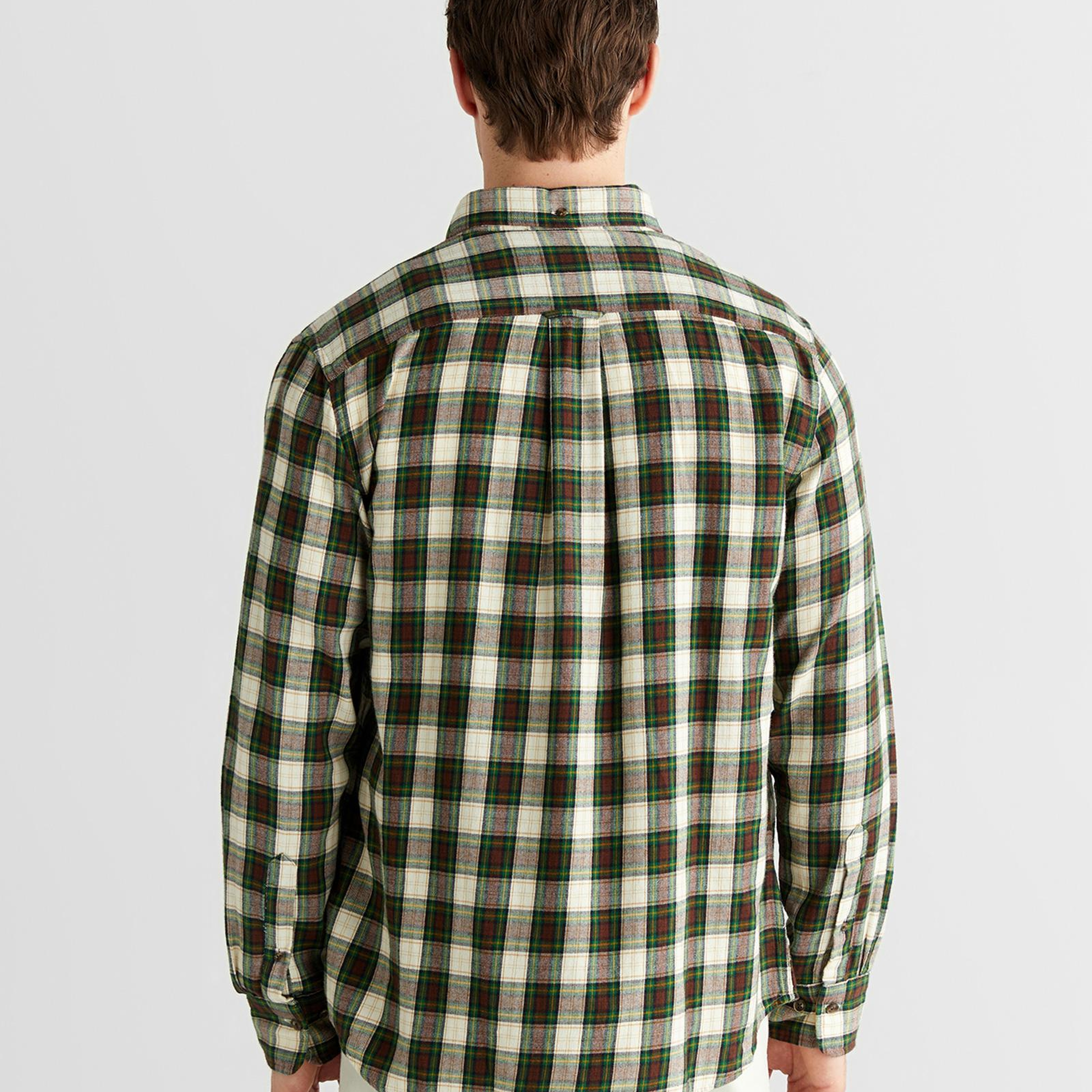 GANT Erkek Krem Regular Fit Düğmeli Gömlek