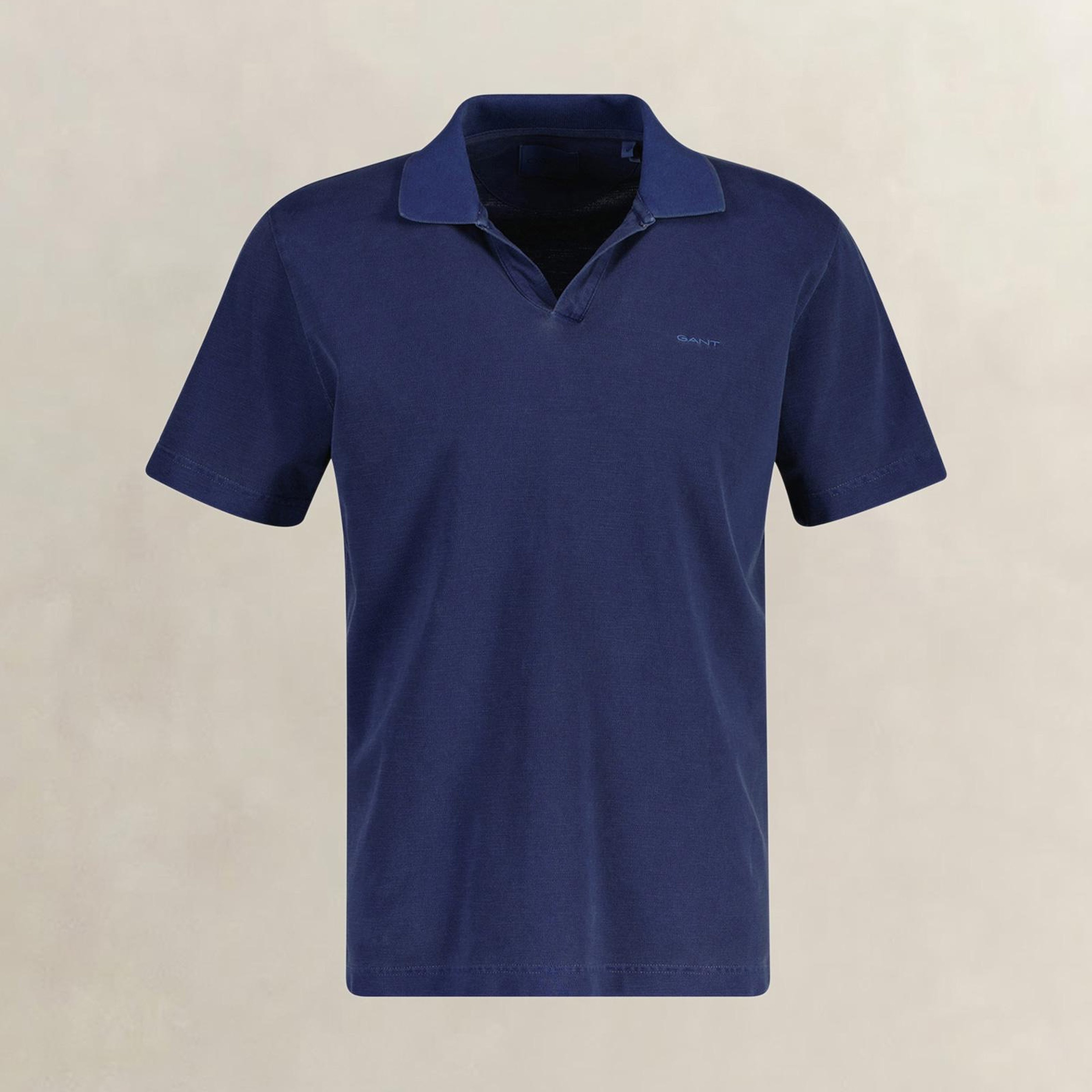 GANT Erkek Mavi Regular Fit Polo Yaka T-Shirt