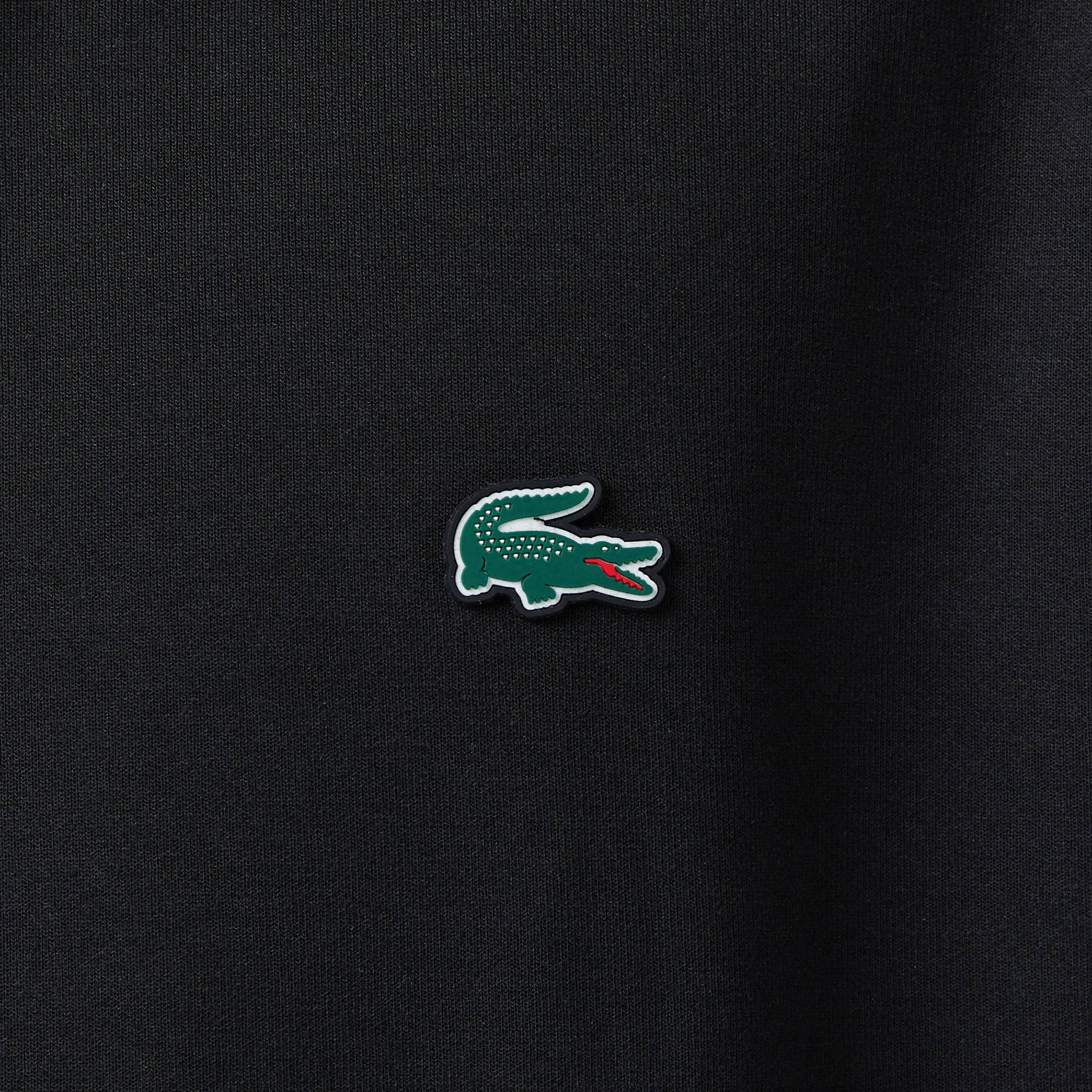 Erkek Classic Fit Kapüşonlu Siyah Sweatshirt