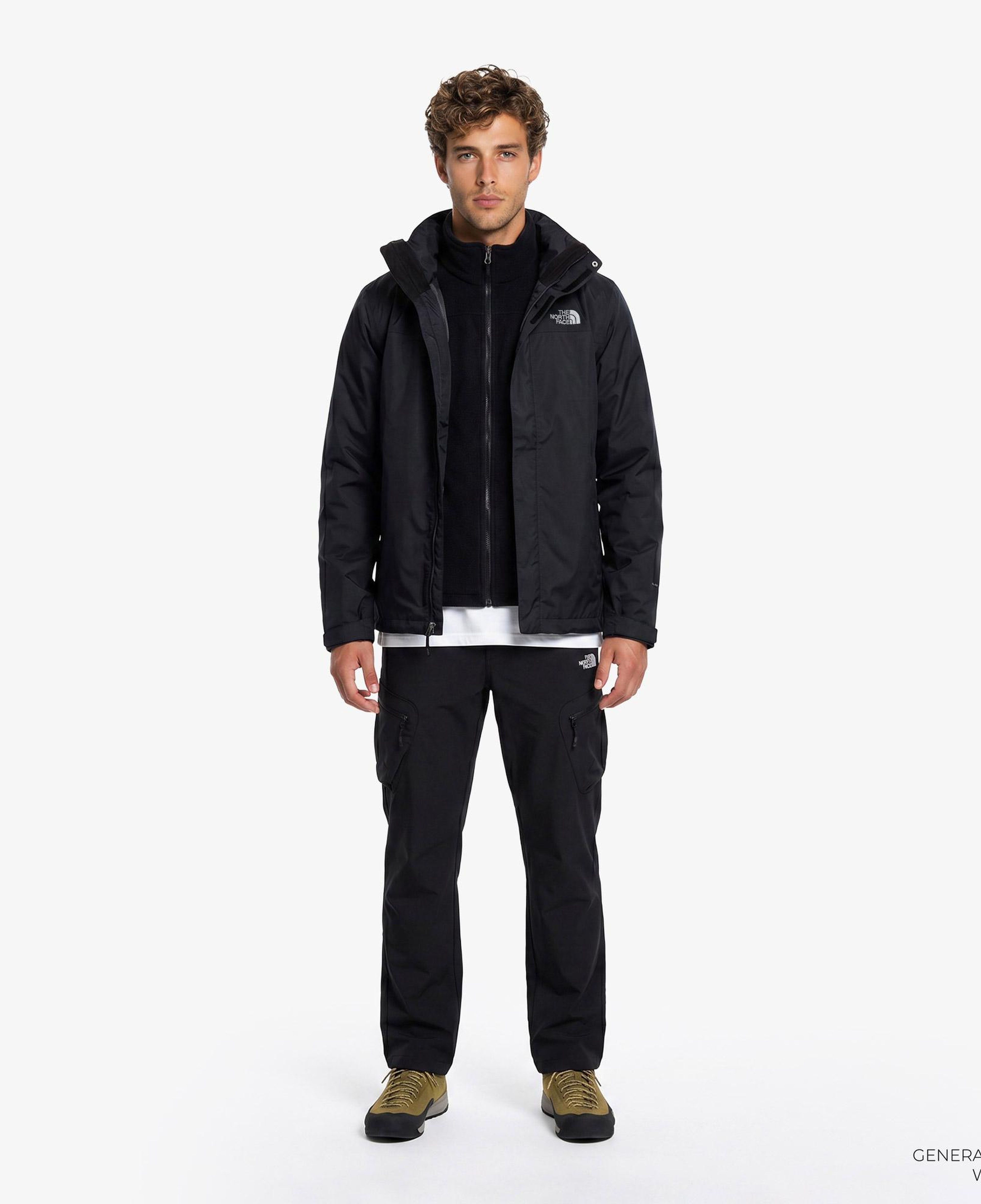 The North Face Evolve II Triclimate 3in1 Erkek Siyah Outdoor Mont
