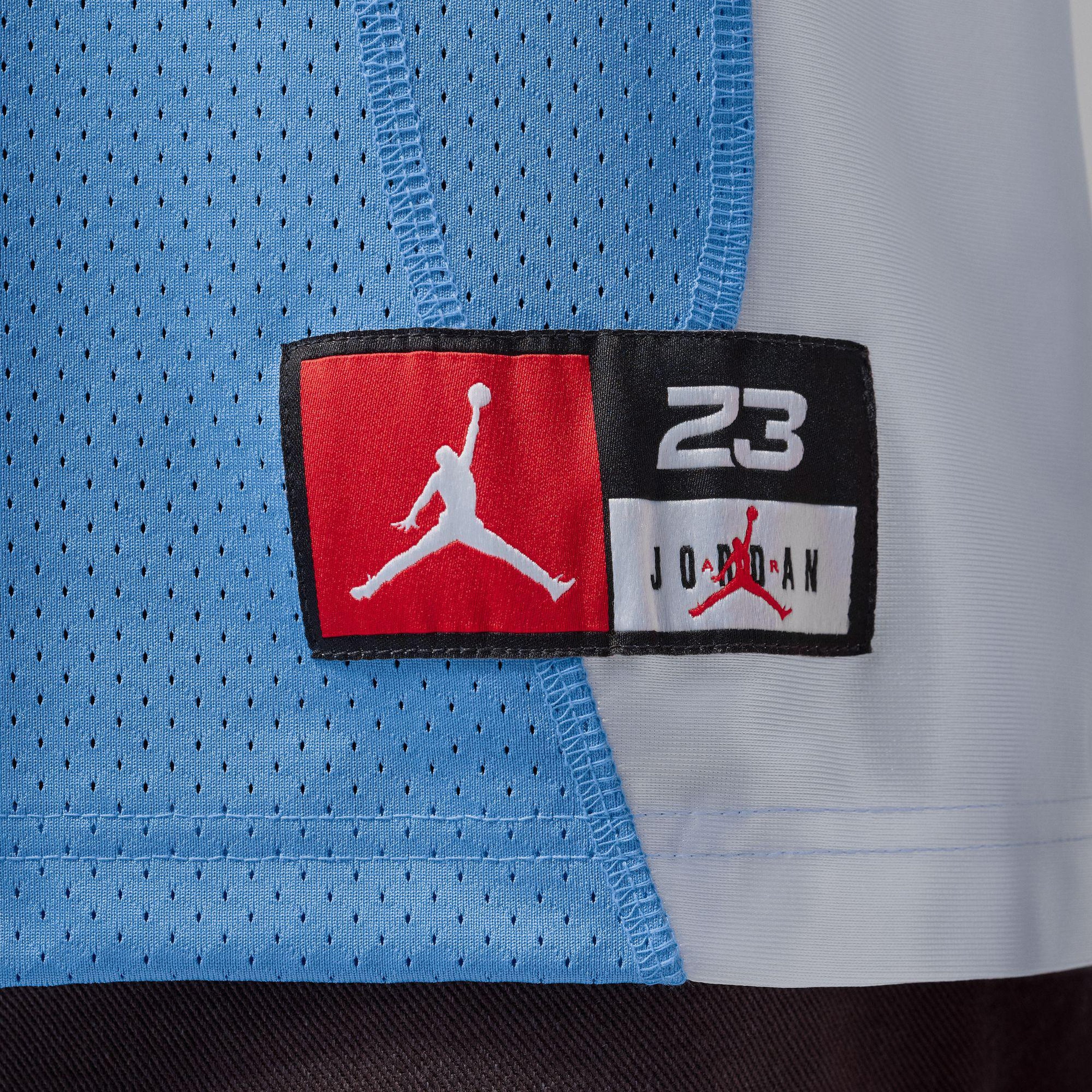 Jordan Flight Jersey Erkek Mavi T-Shirt