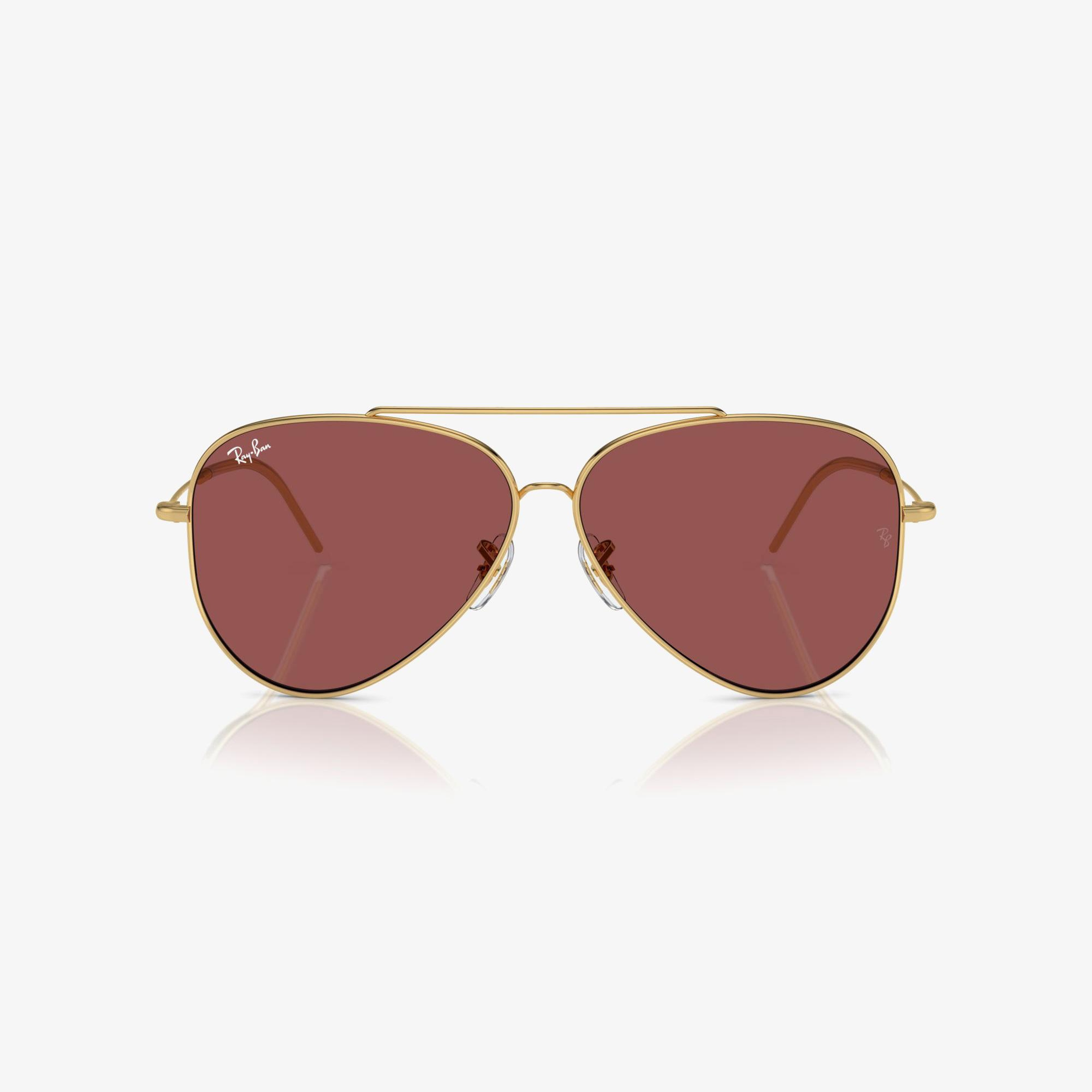 Ray-Ban Aviator Reverse Unisex Kırmızı Güneş Gözlüğü