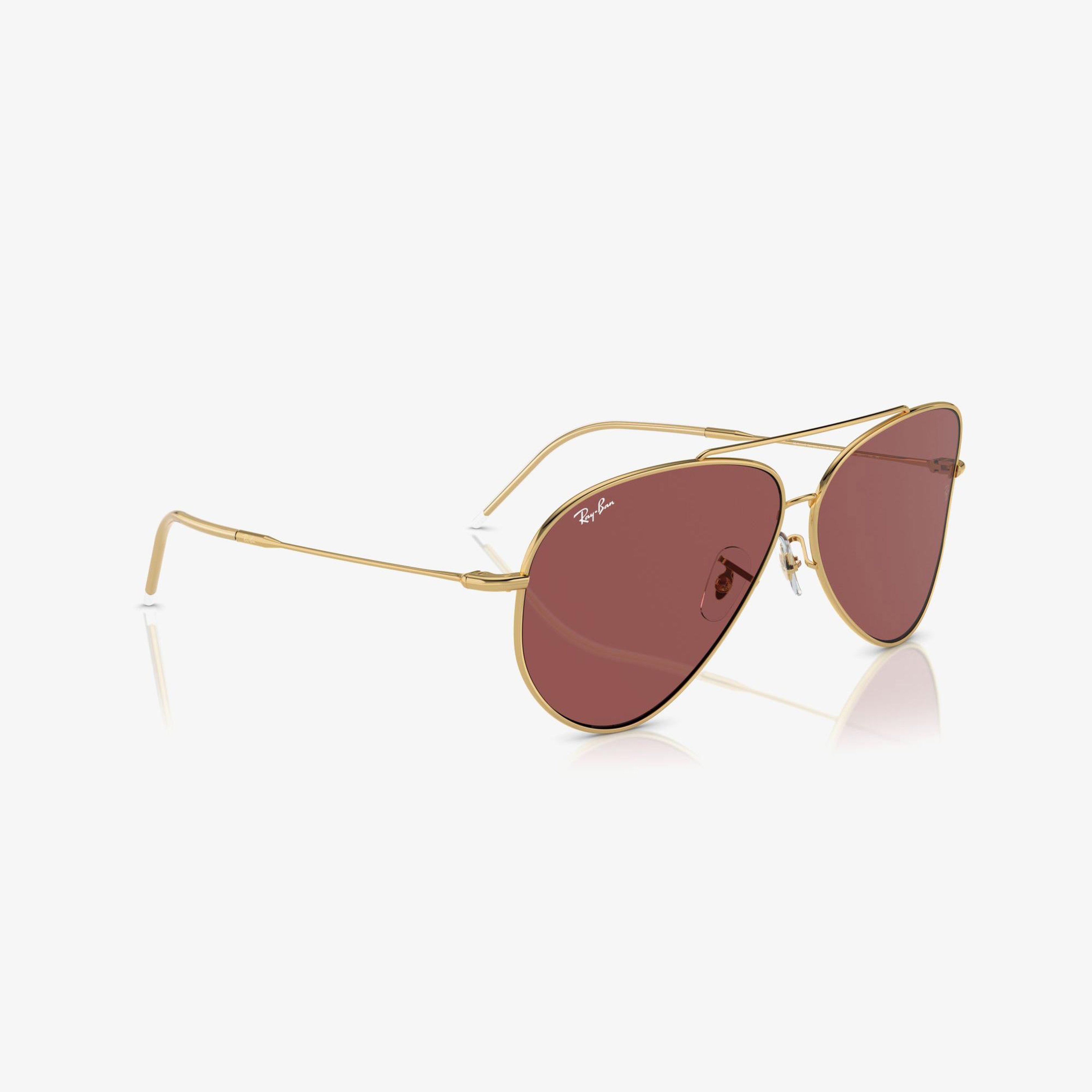 Ray-Ban Aviator Reverse Unisex Kırmızı Güneş Gözlüğü