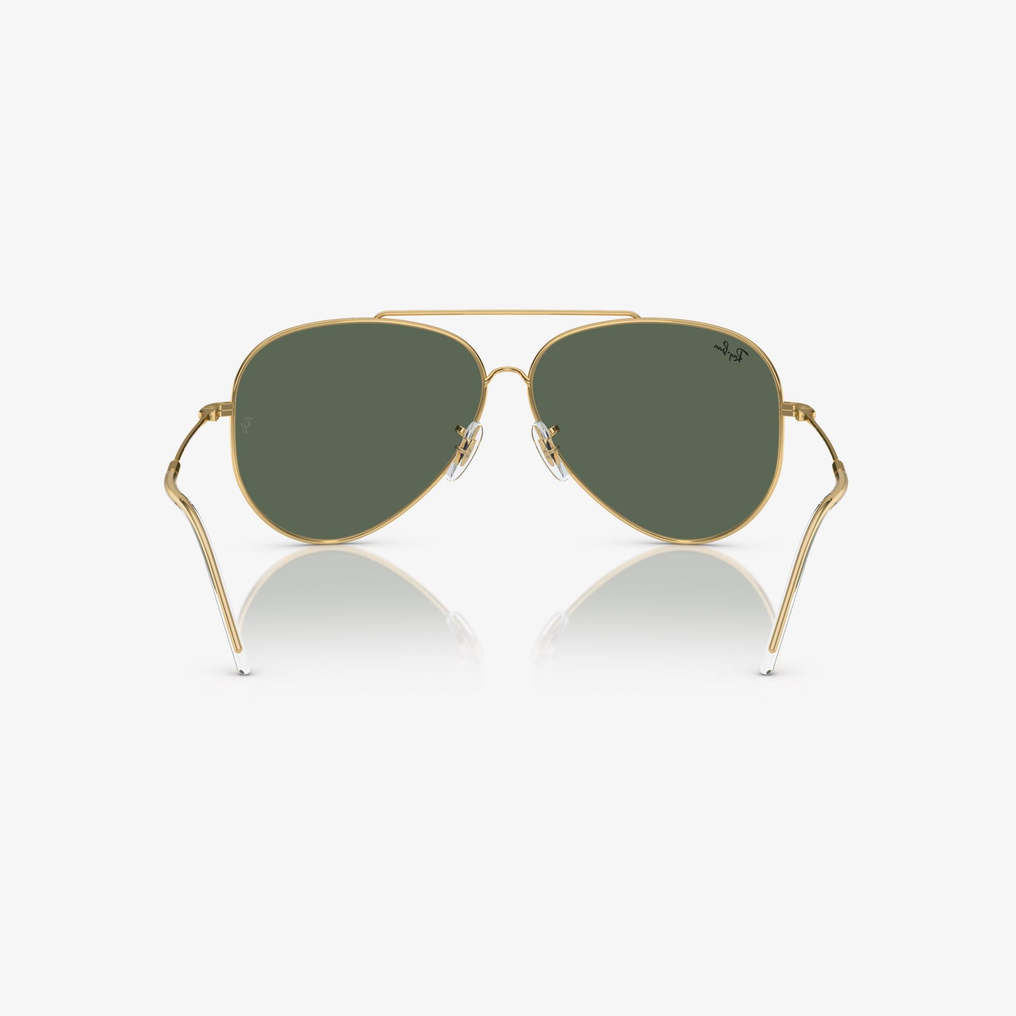 Ray-Ban Aviator Reverse Unisex Sarı Güneş Gözlüğü
