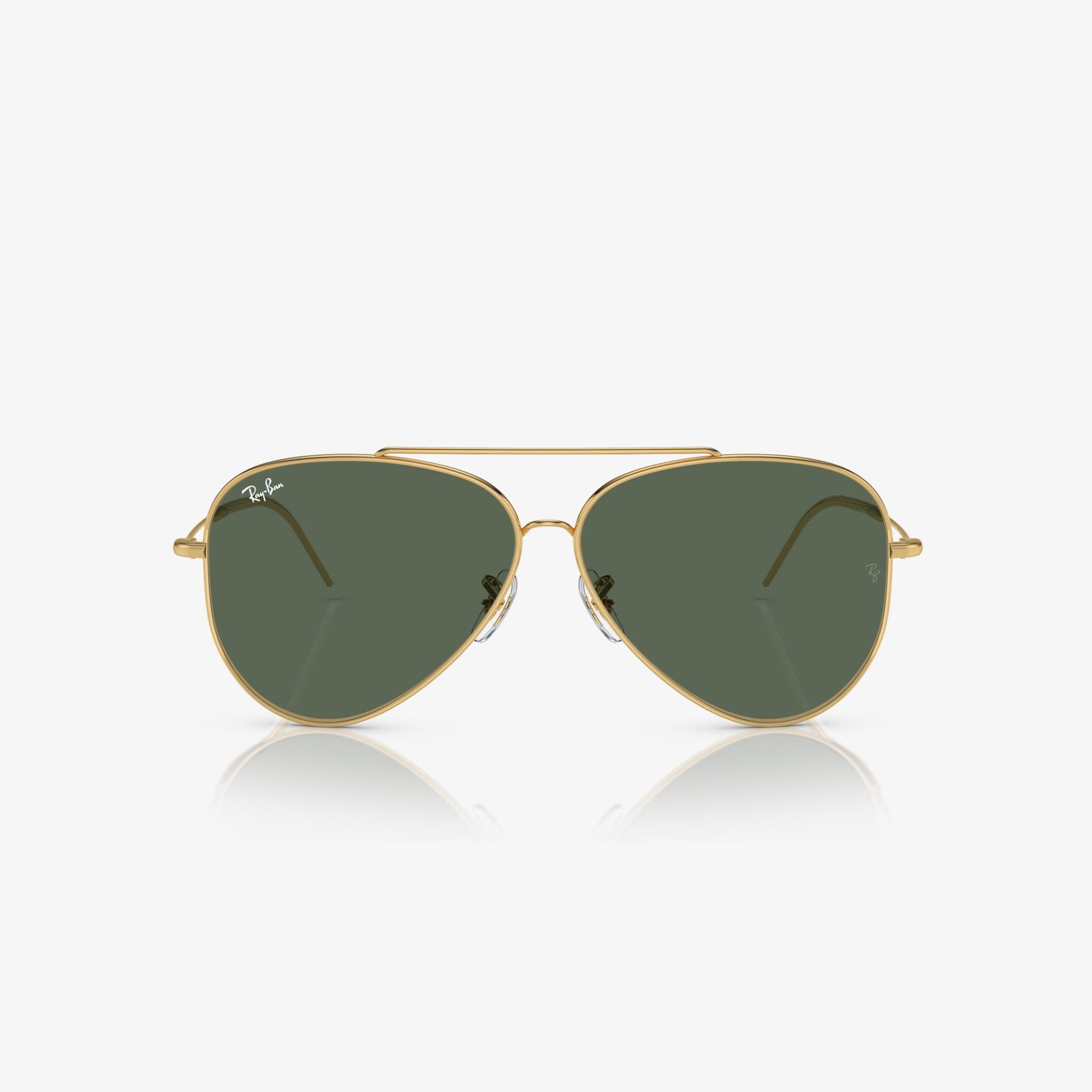 Ray-Ban Aviator Reverse Unisex Sarı Güneş Gözlüğü