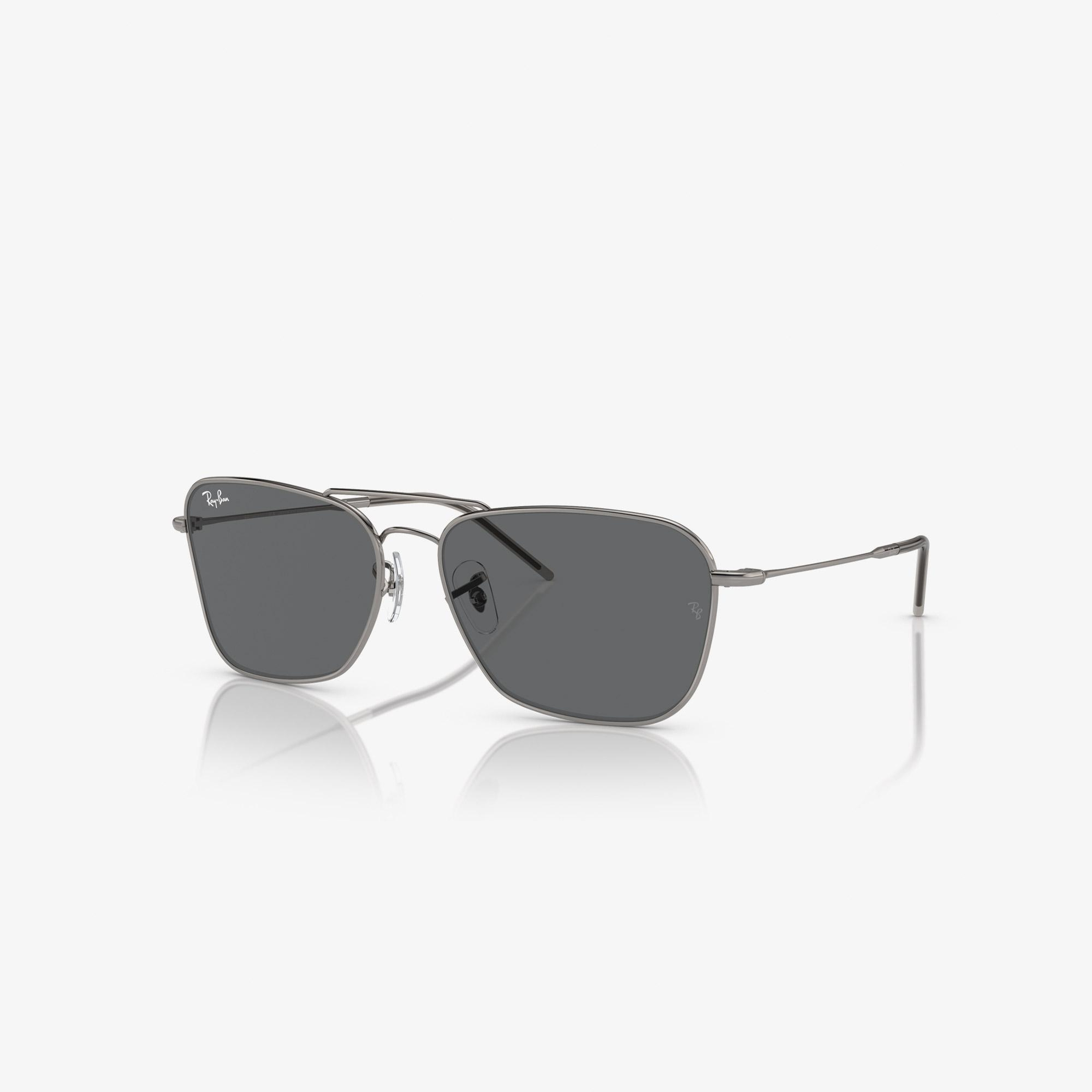 Ray-Ban Square Unisex Gri Güneş Gözlüğü