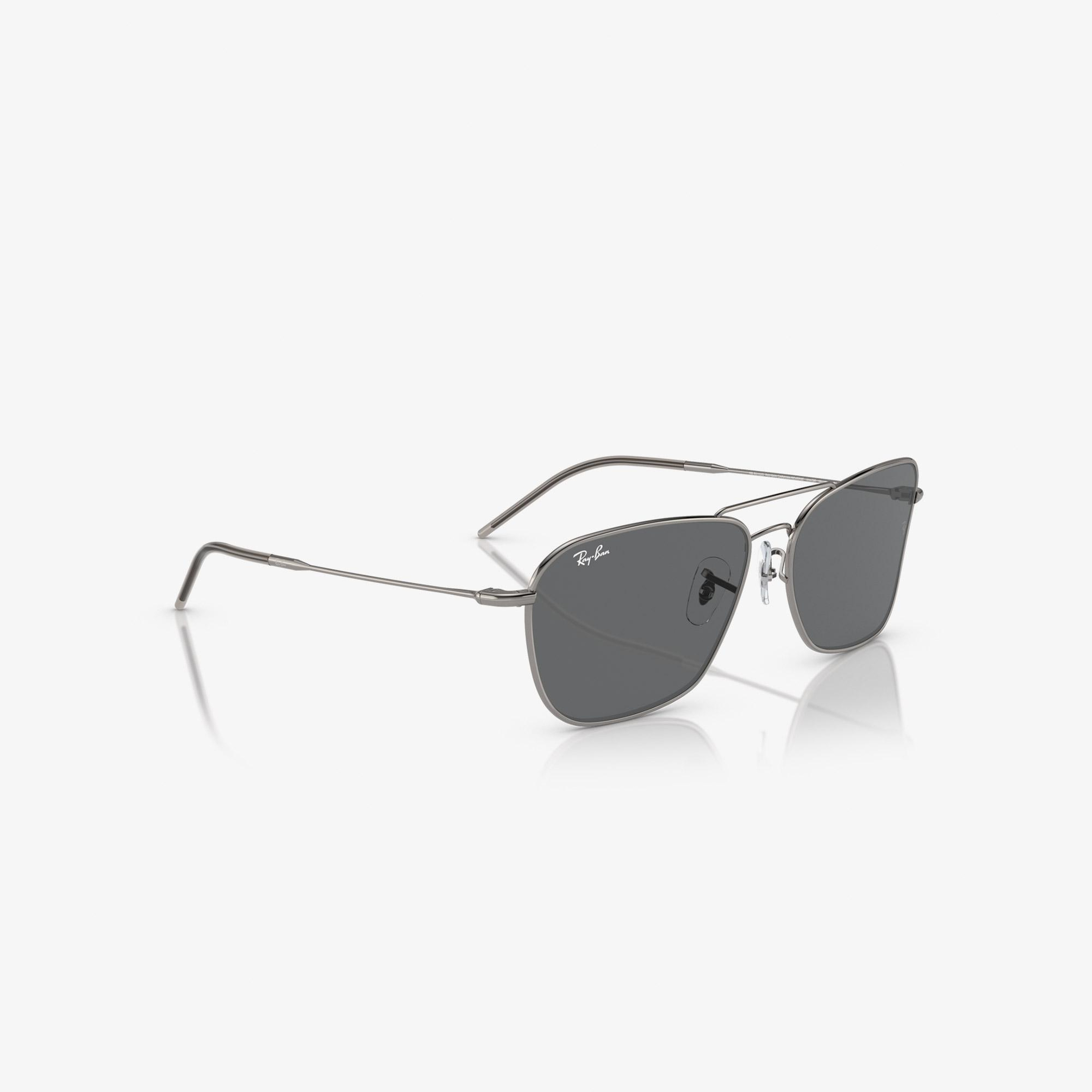 Ray-Ban Square Unisex Gri Güneş Gözlüğü