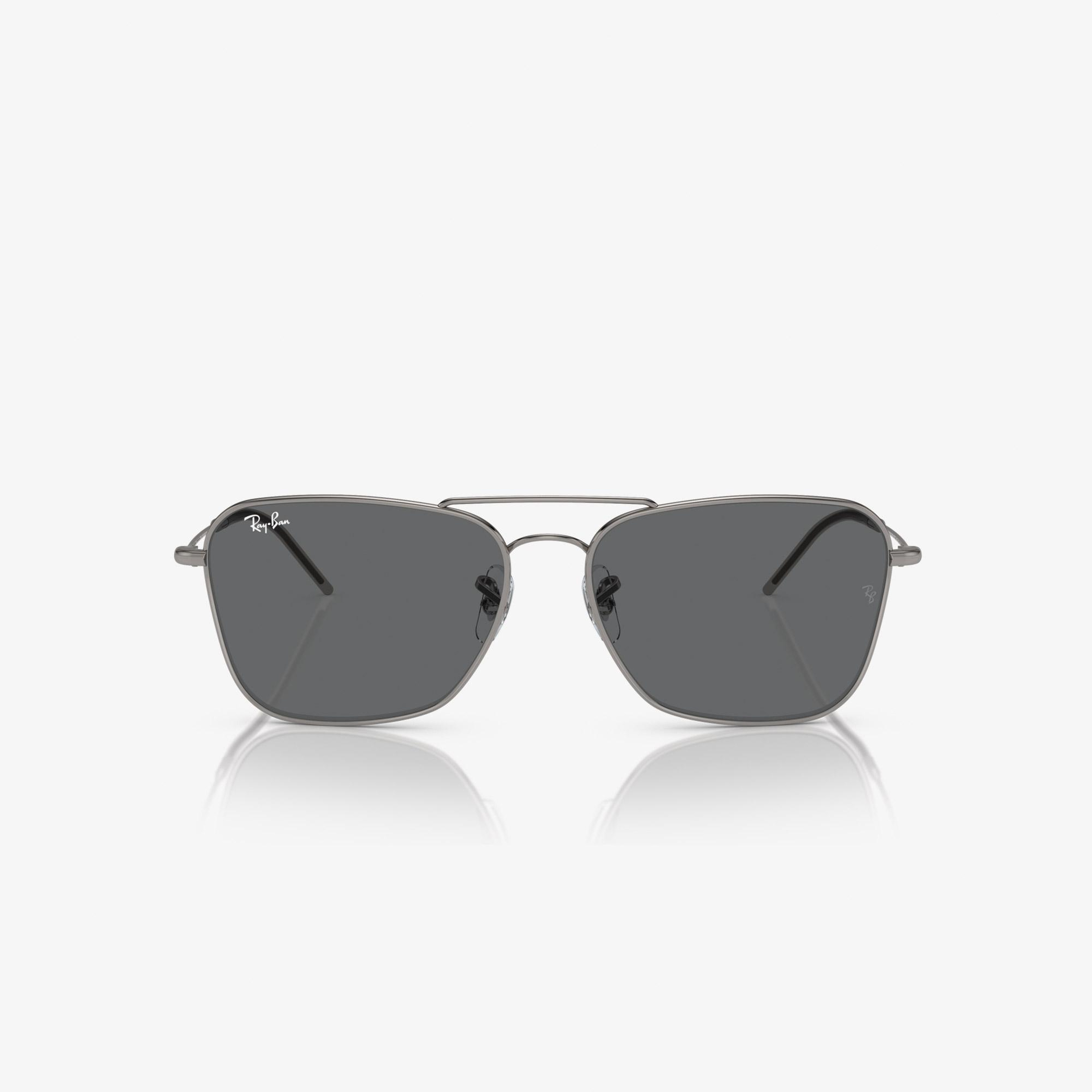 Ray-Ban Square Unisex Gri Güneş Gözlüğü