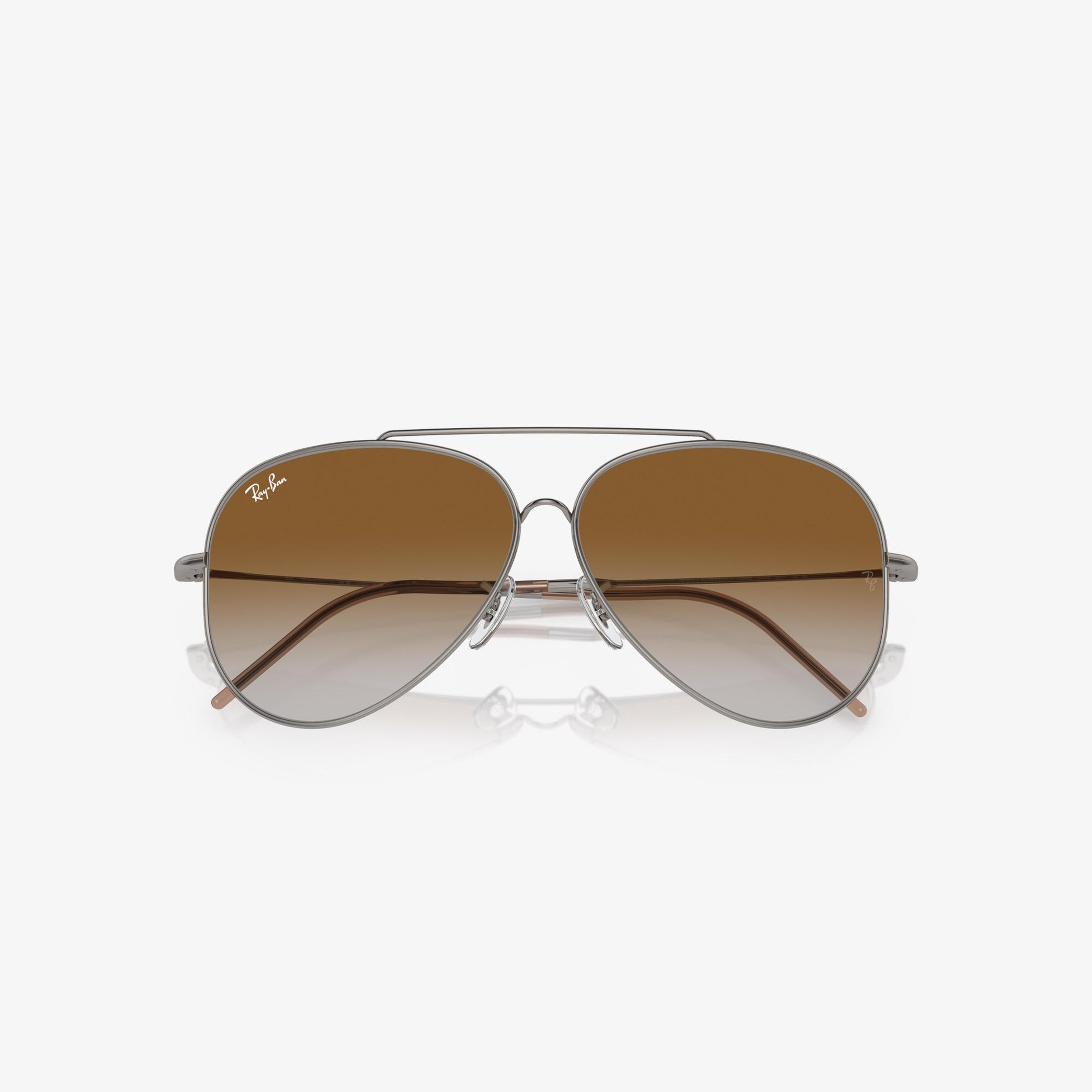 Ray-Ban Aviator Reverse Unisex Kahverengi Güneş Gözlüğü