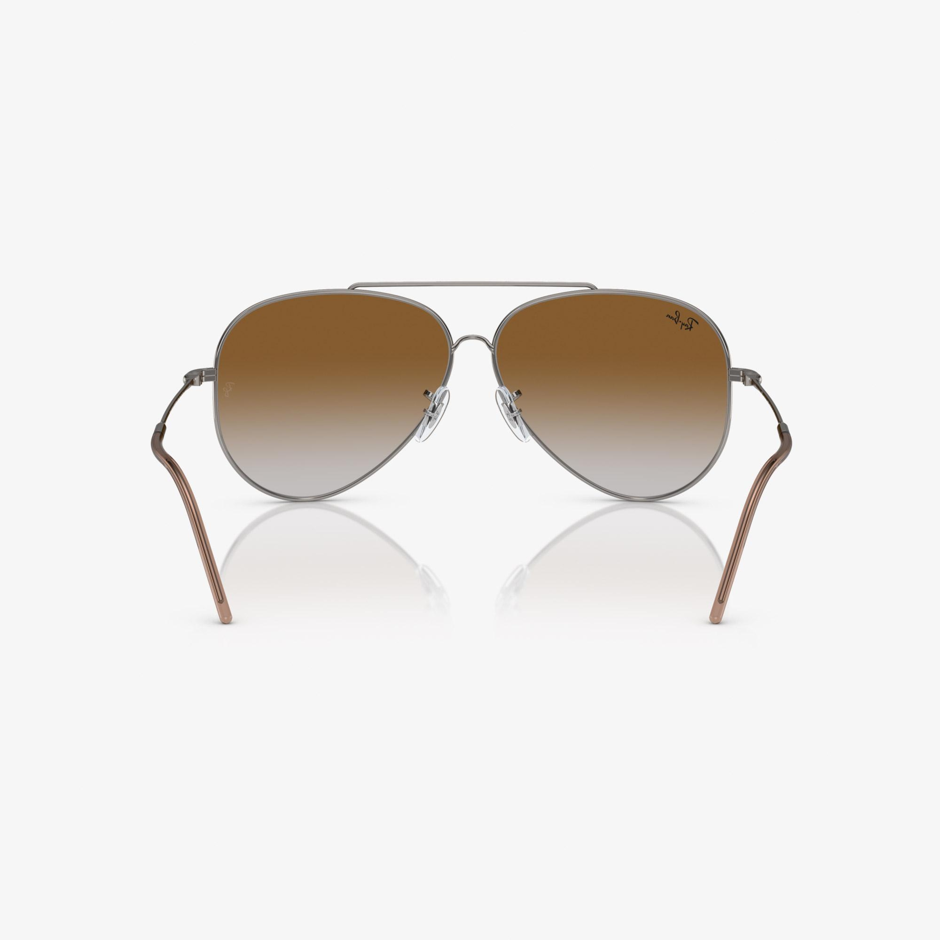 Ray-Ban Aviator Reverse Unisex Kahverengi Güneş Gözlüğü