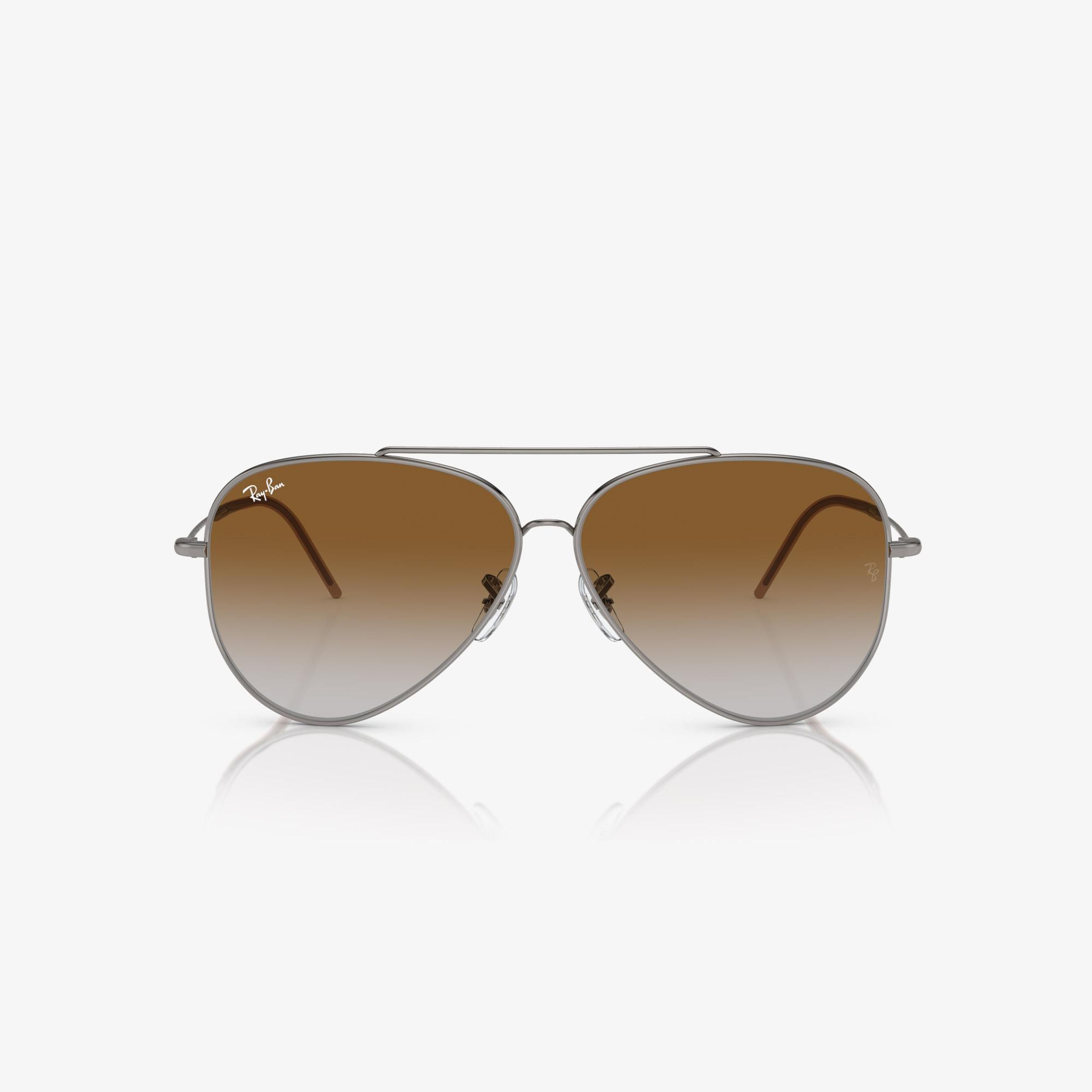 Ray-Ban Aviator Reverse Unisex Kahverengi Güneş Gözlüğü