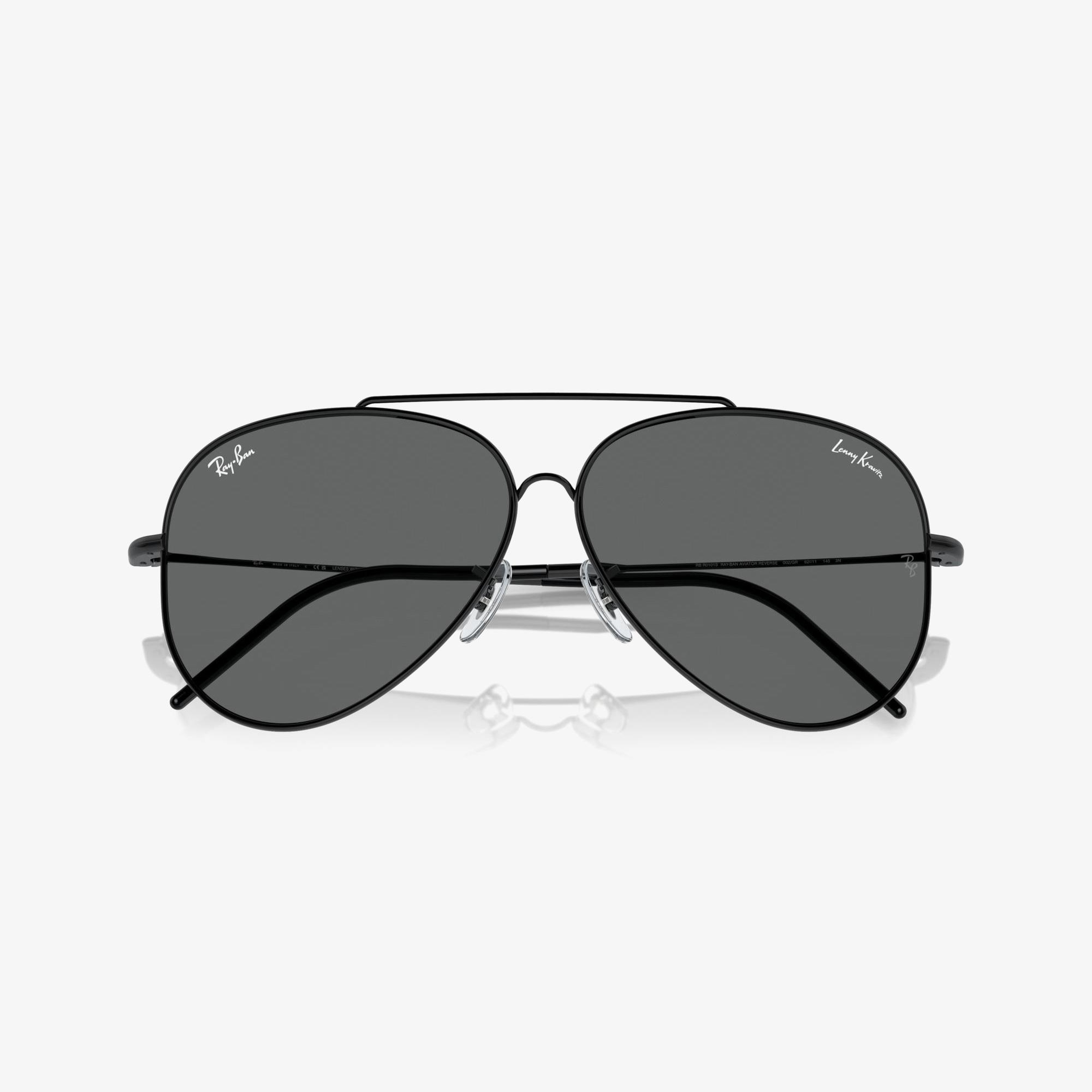 Ray-Ban Aviator Reverse Unisex Gri Güneş Gözlüğü